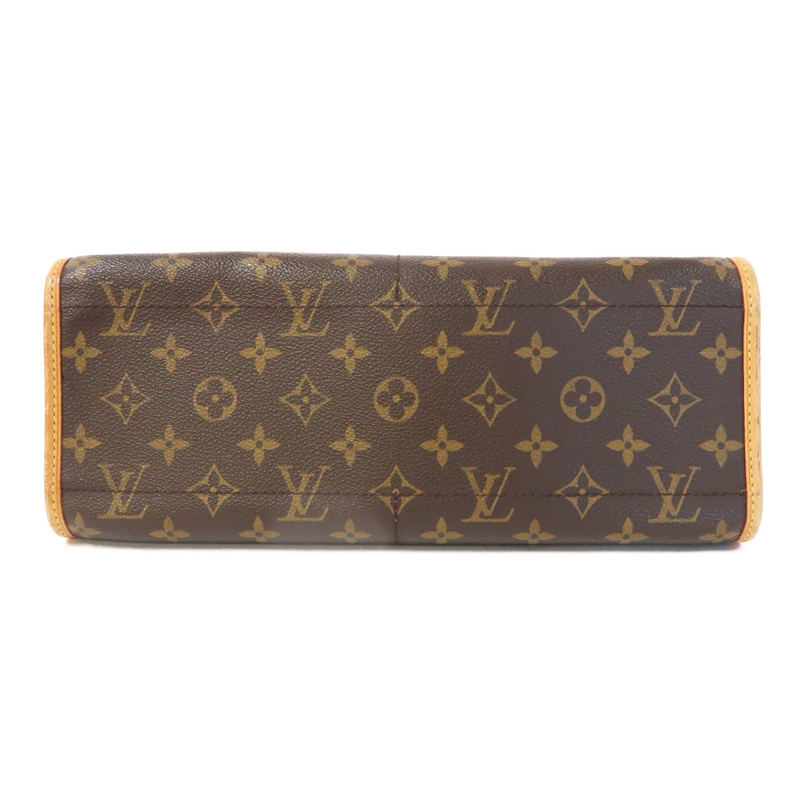 LOUIS VUITTON Monogram Popincourt金扣肩背袋啡色