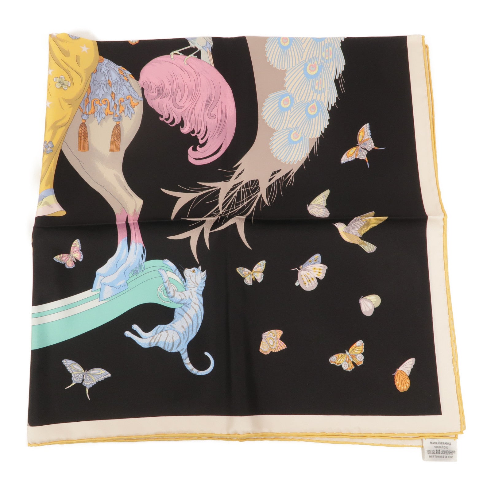 HERMES 絲質Scarf 90X90cm絲巾
