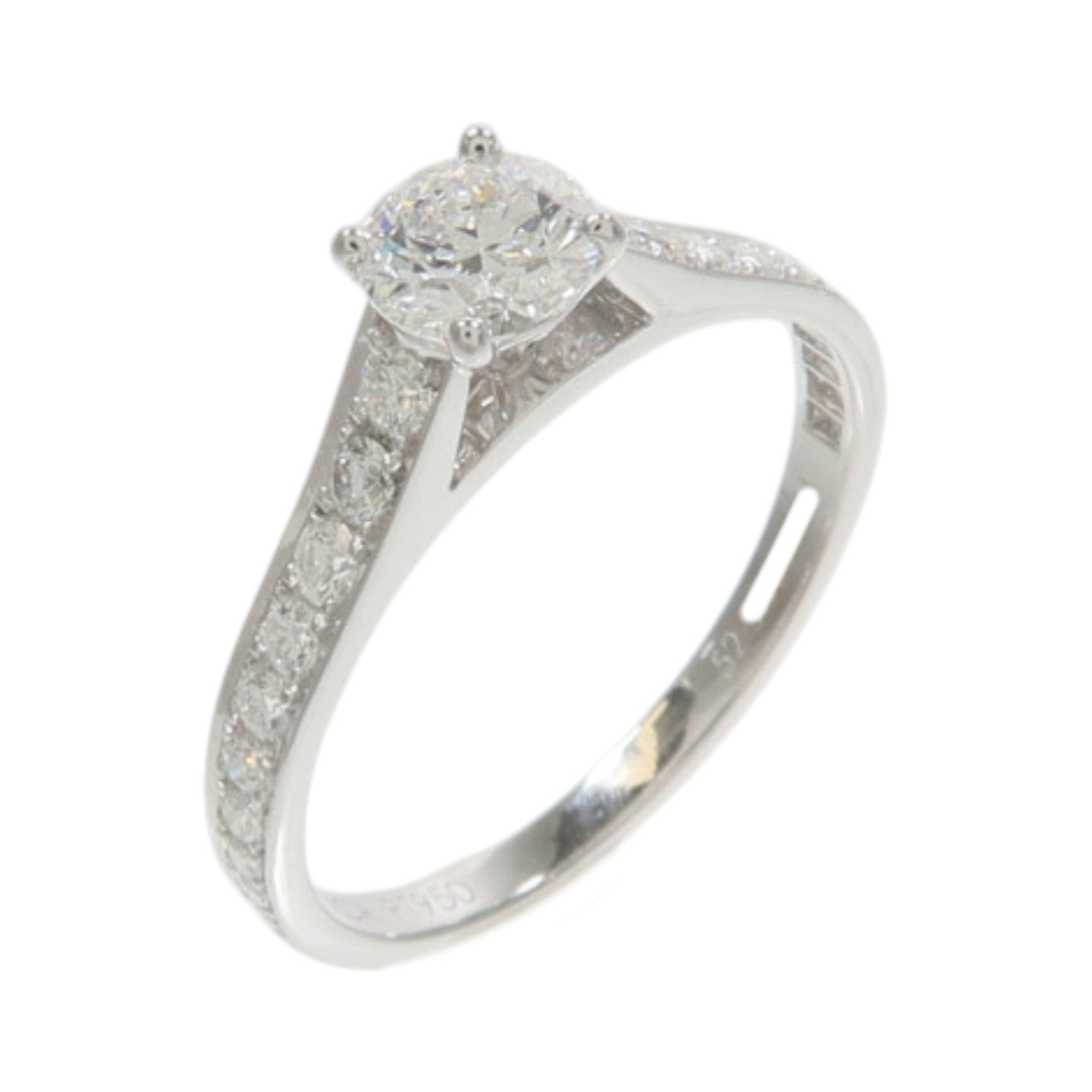 Van Cleef & Arpels PT950鉑金Diamond Ring鑽石戒指