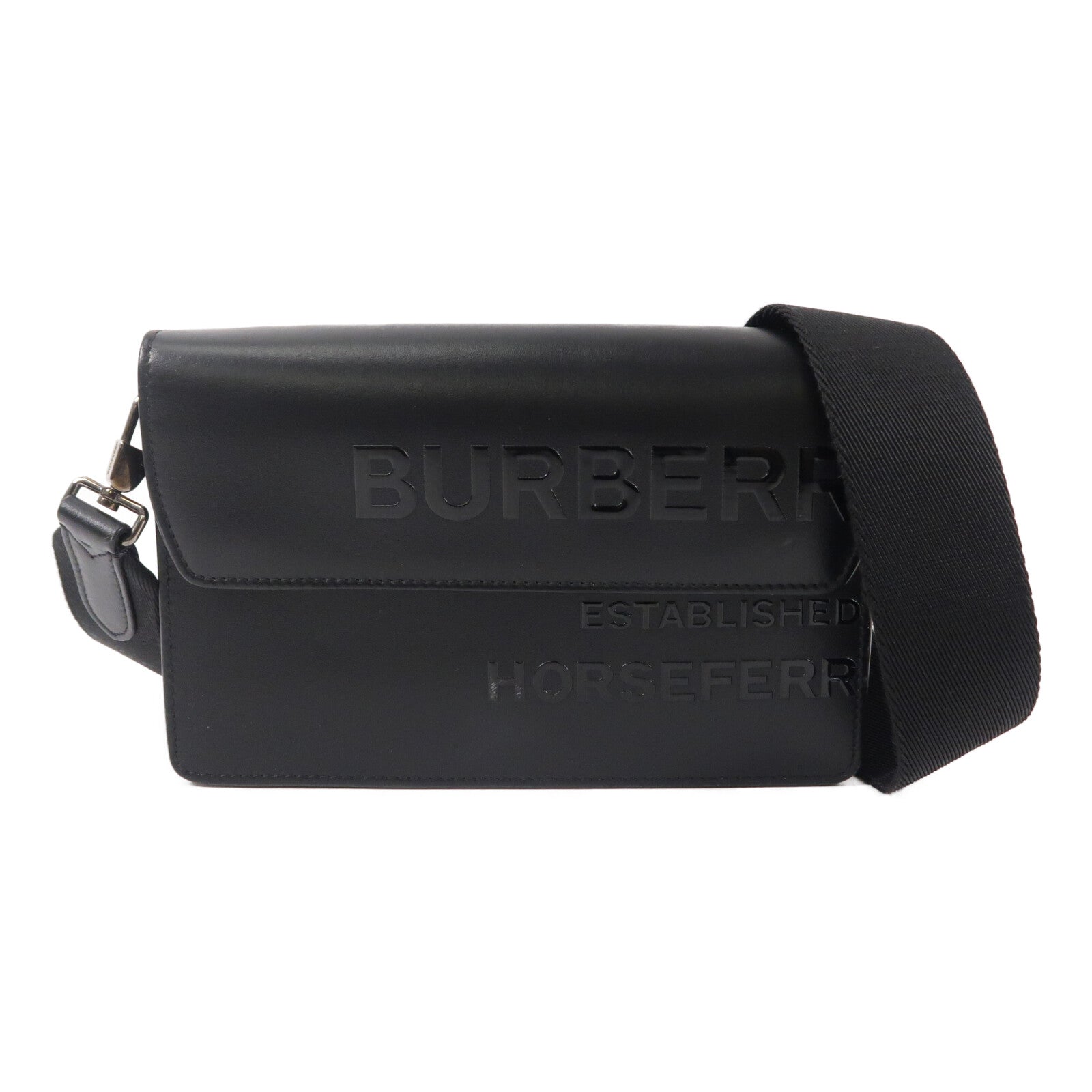 BURBERRY 牛皮皮革Horseferry Shoulder Bag肩背袋