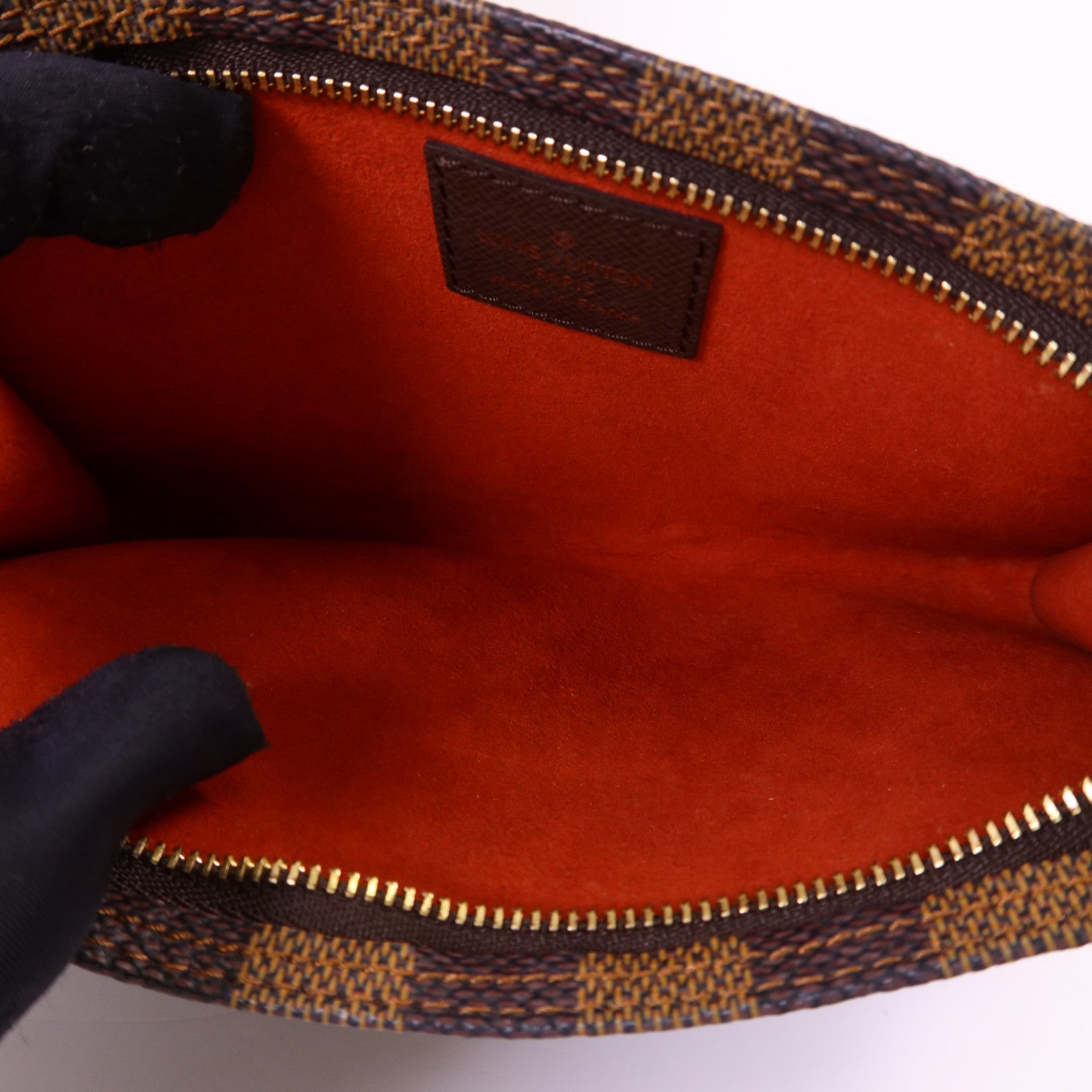 LOUIS VUITTON Damier Marais金扣肩背袋