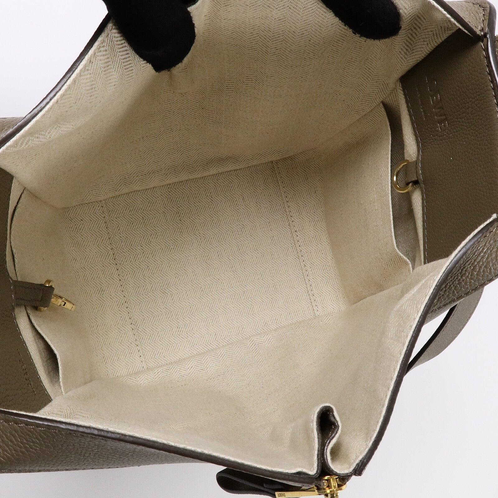 LOEWE 牛皮皮革Hammock Small手挽肩背兩用袋