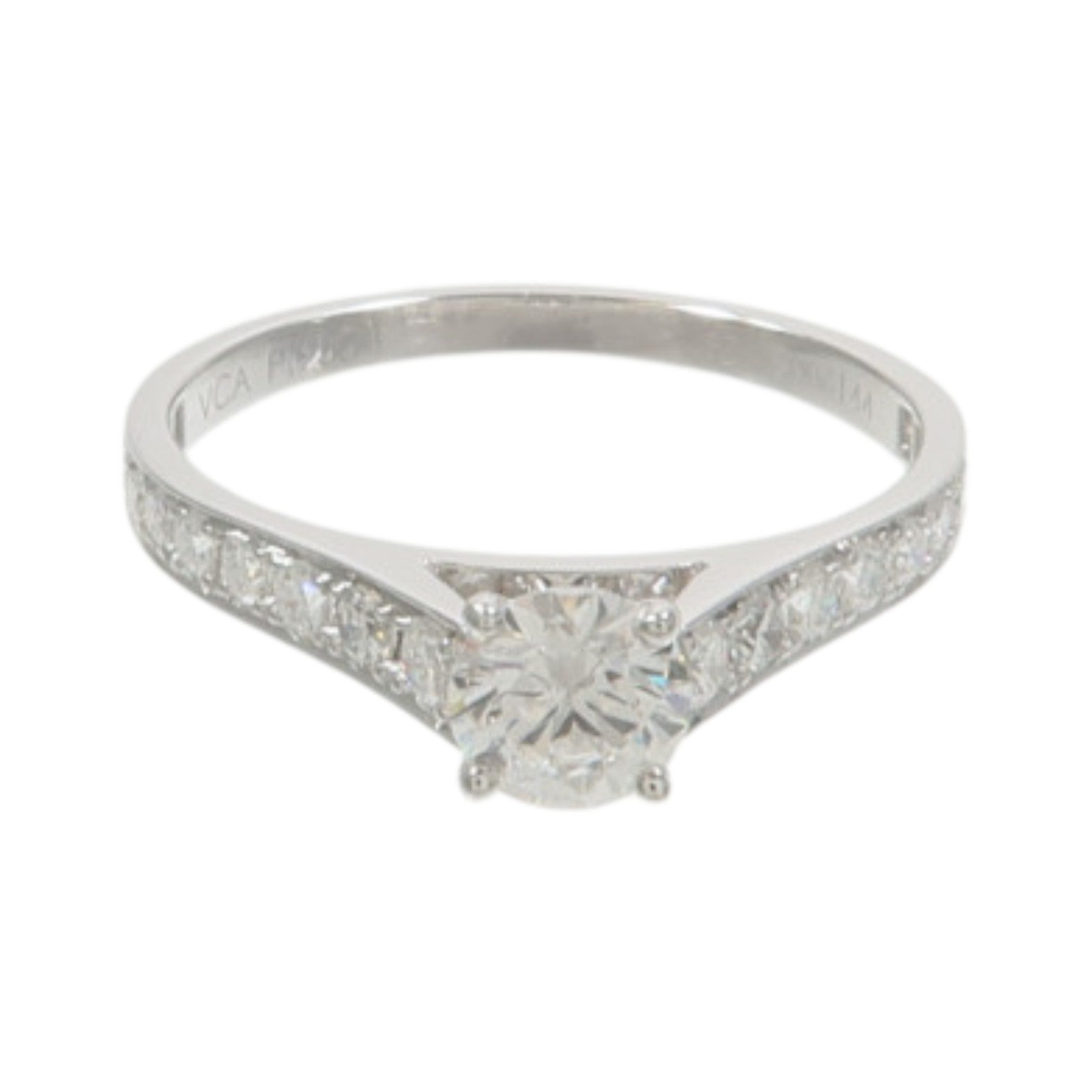 Van Cleef & Arpels PT950鉑金Diamond Ring鑽石戒指