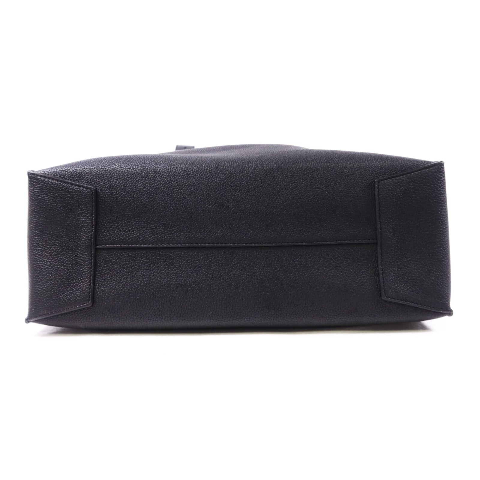 LOEWE 牛皮皮革Buckle Horizontal Tote銀扣肩背袋