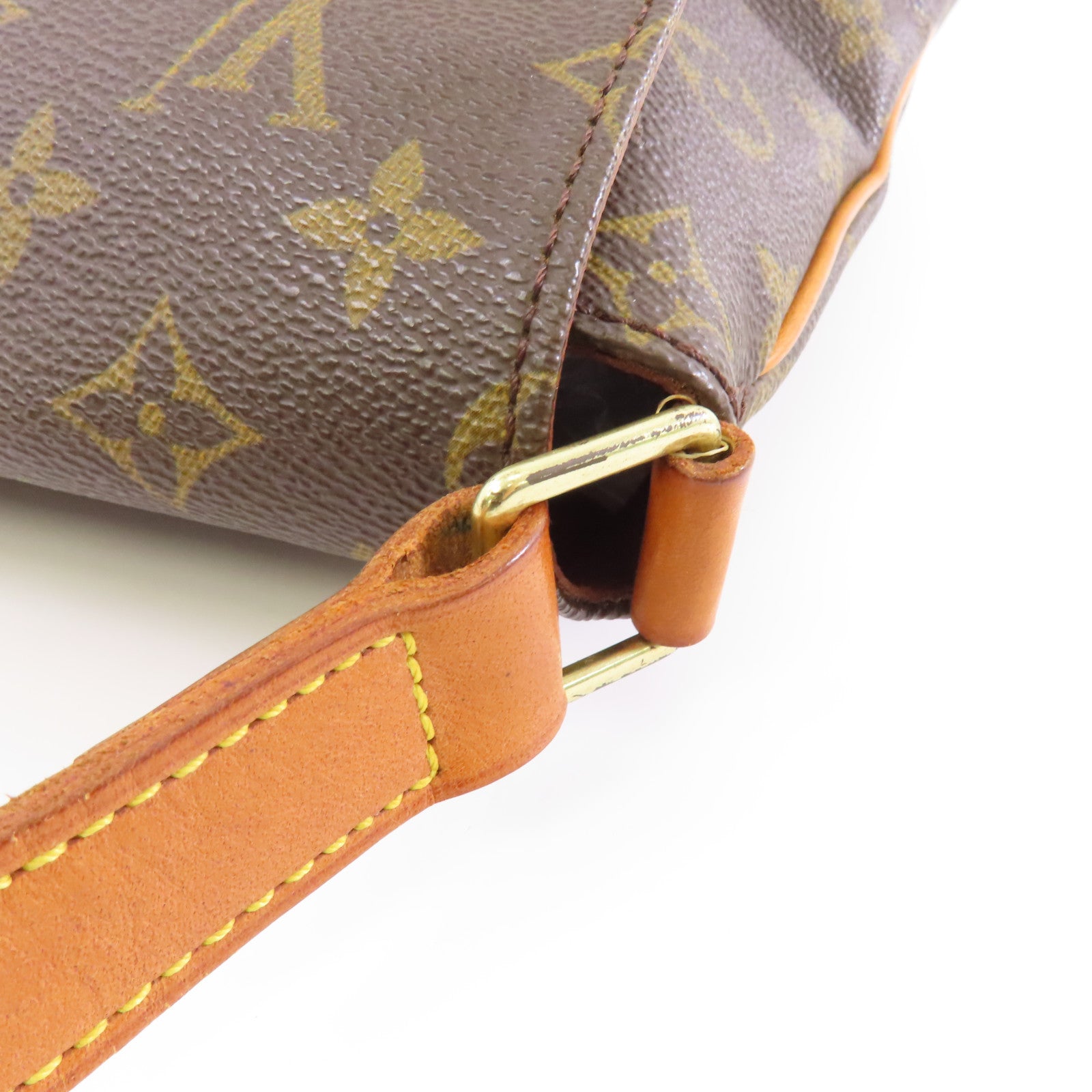 LOUIS VUITTON (PRICE DOWN) LV GHW Musette Salsa Shoulder Bag M51387 Monogram Brown