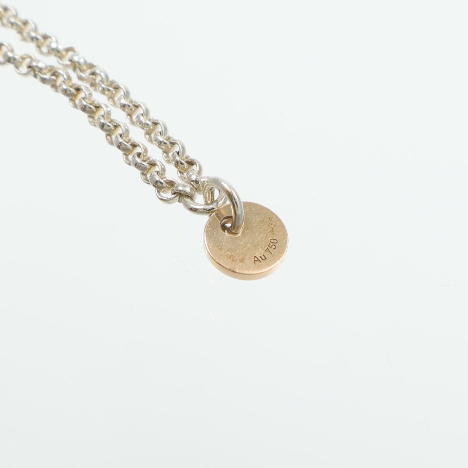 HERMES 18K玫瑰金/925純銀Ex-Libris Bracelet手鏈