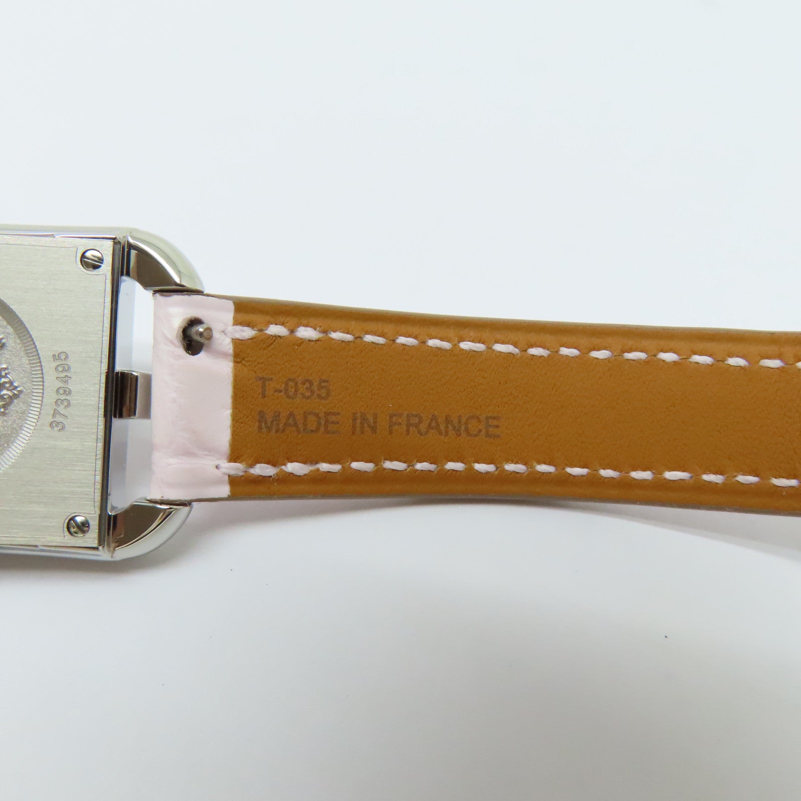 HERMES Cape Cod Small Model 31mm不鏽鋼手錶石英機芯白色