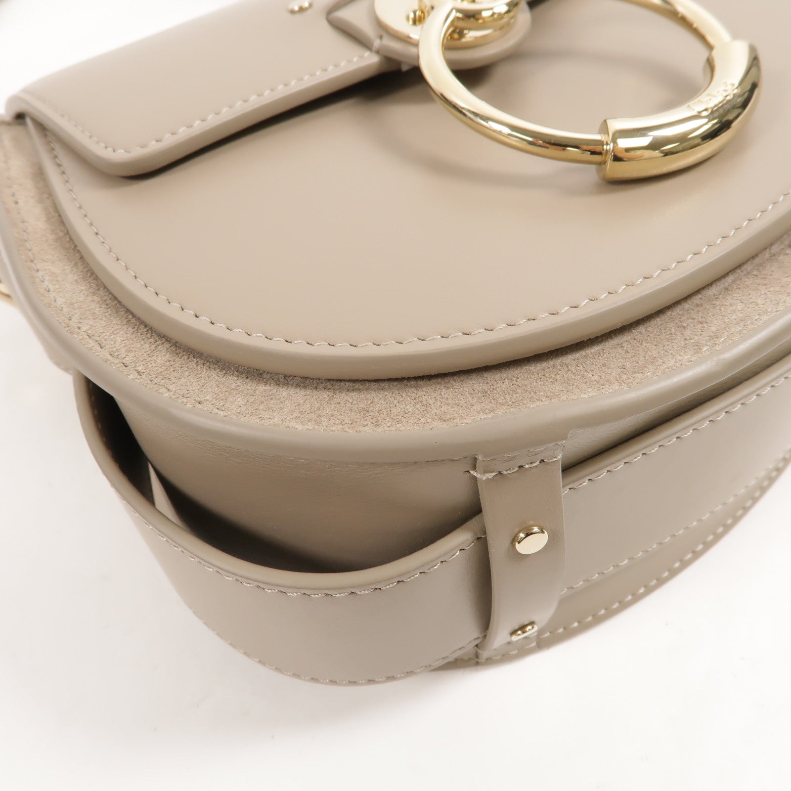 Chloe 牛皮皮革Small Tess手挽肩背兩用袋
