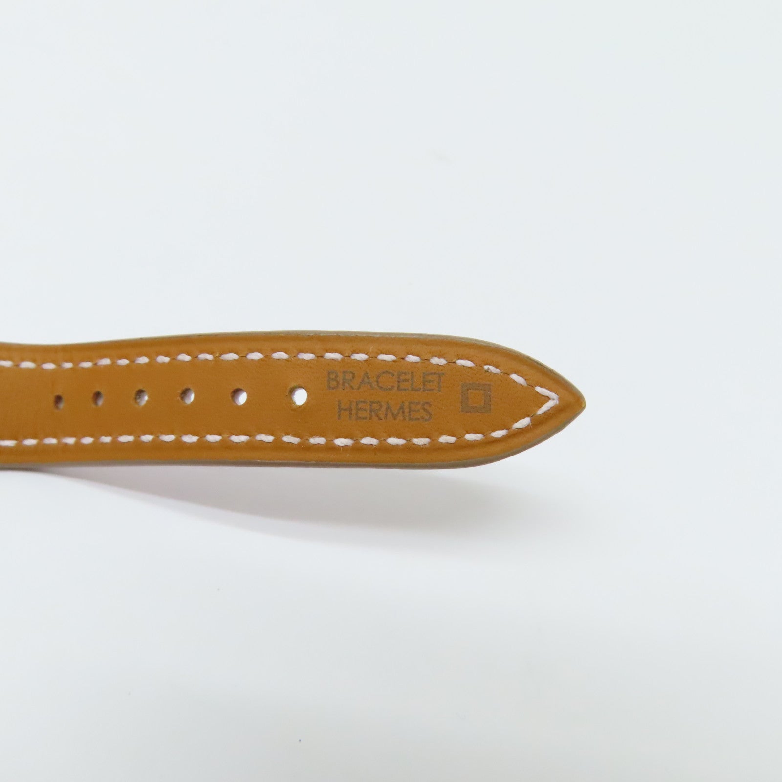 HERMES Cape Cod Small Model 31mm不鏽鋼手錶石英機芯白色