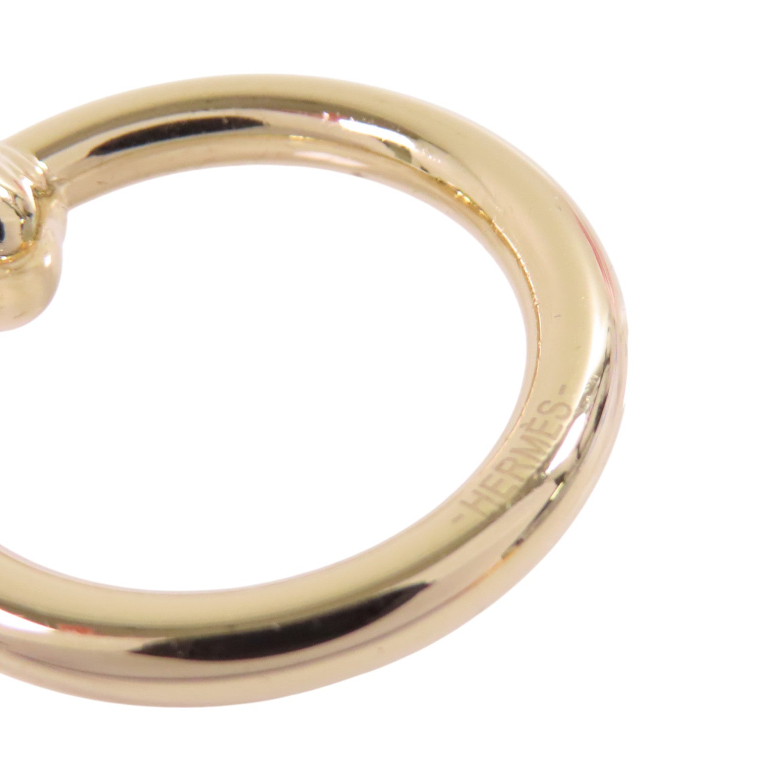 HERMES 【激減優惠】金屬Scarf Ring絲巾扣