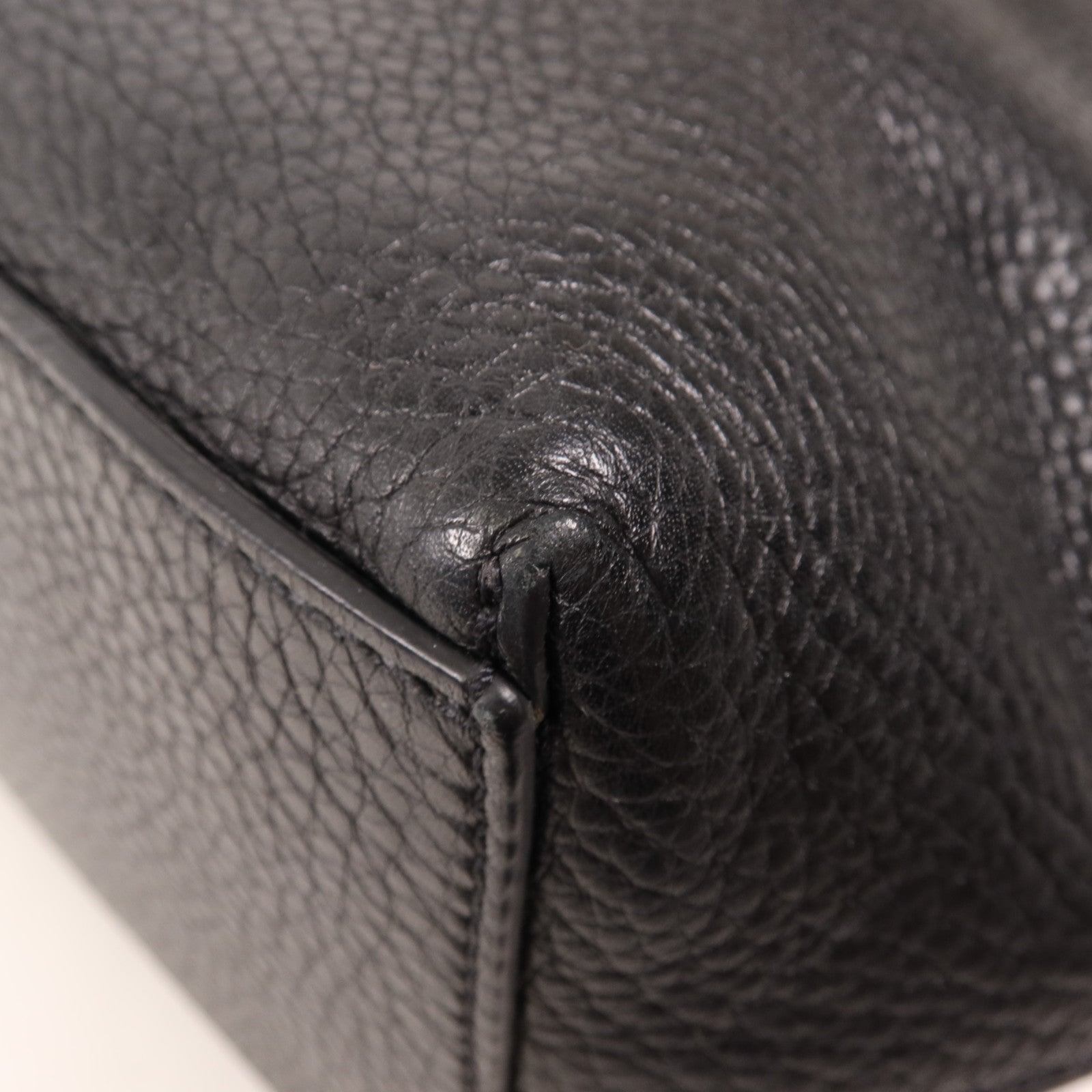 Valentino 牛皮皮革Tote Bag金扣肩背袋