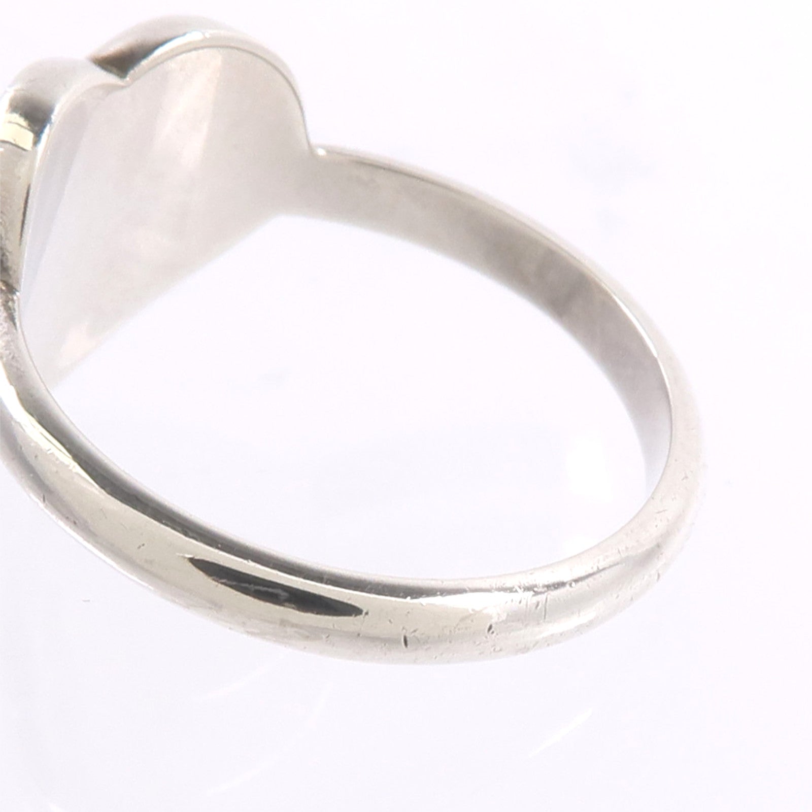 TIFFANY＆CO 925純銀Return to Tiffany Heart Signet Ring戒指