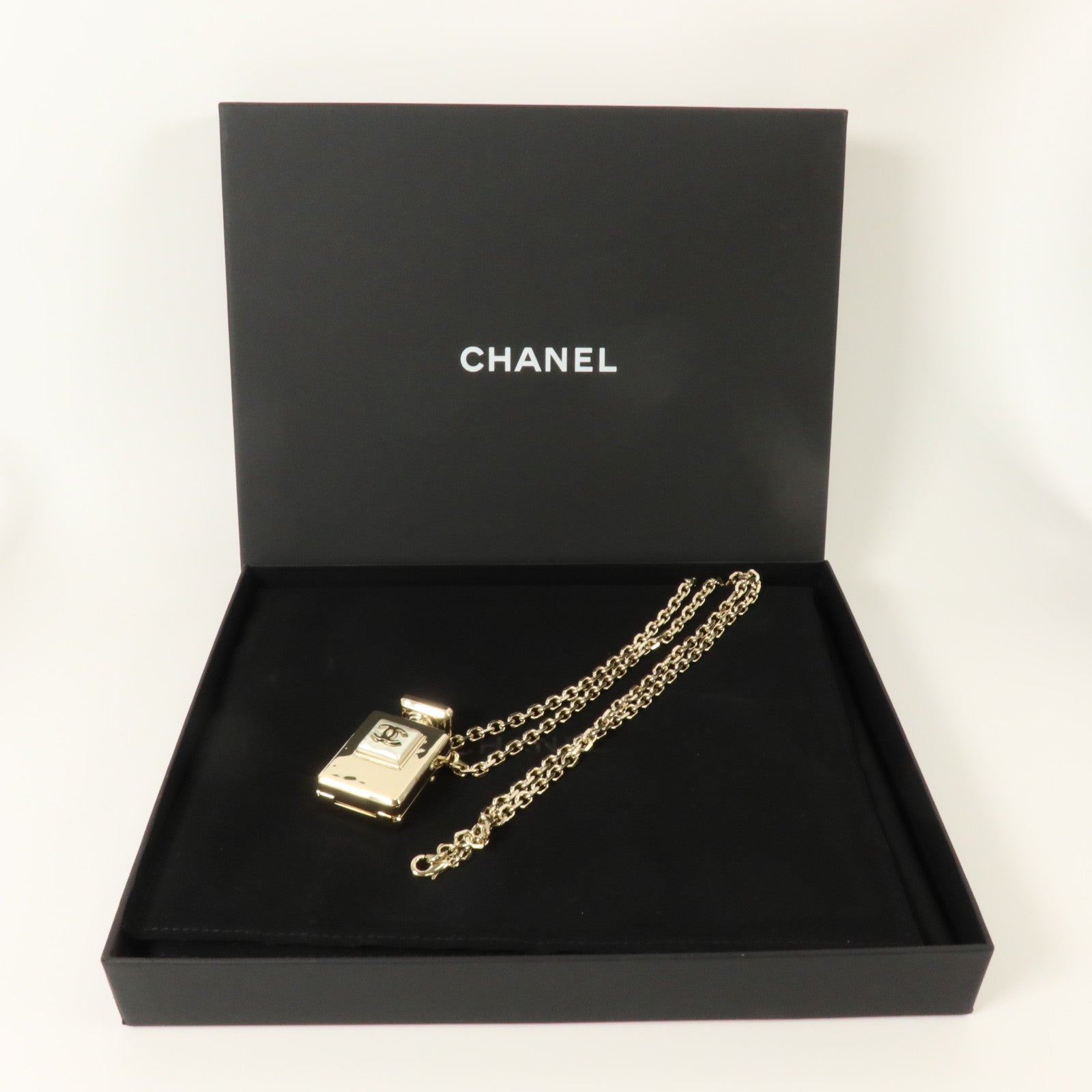 CHANEL 金屬/PVC Pendant Necklace項鏈
