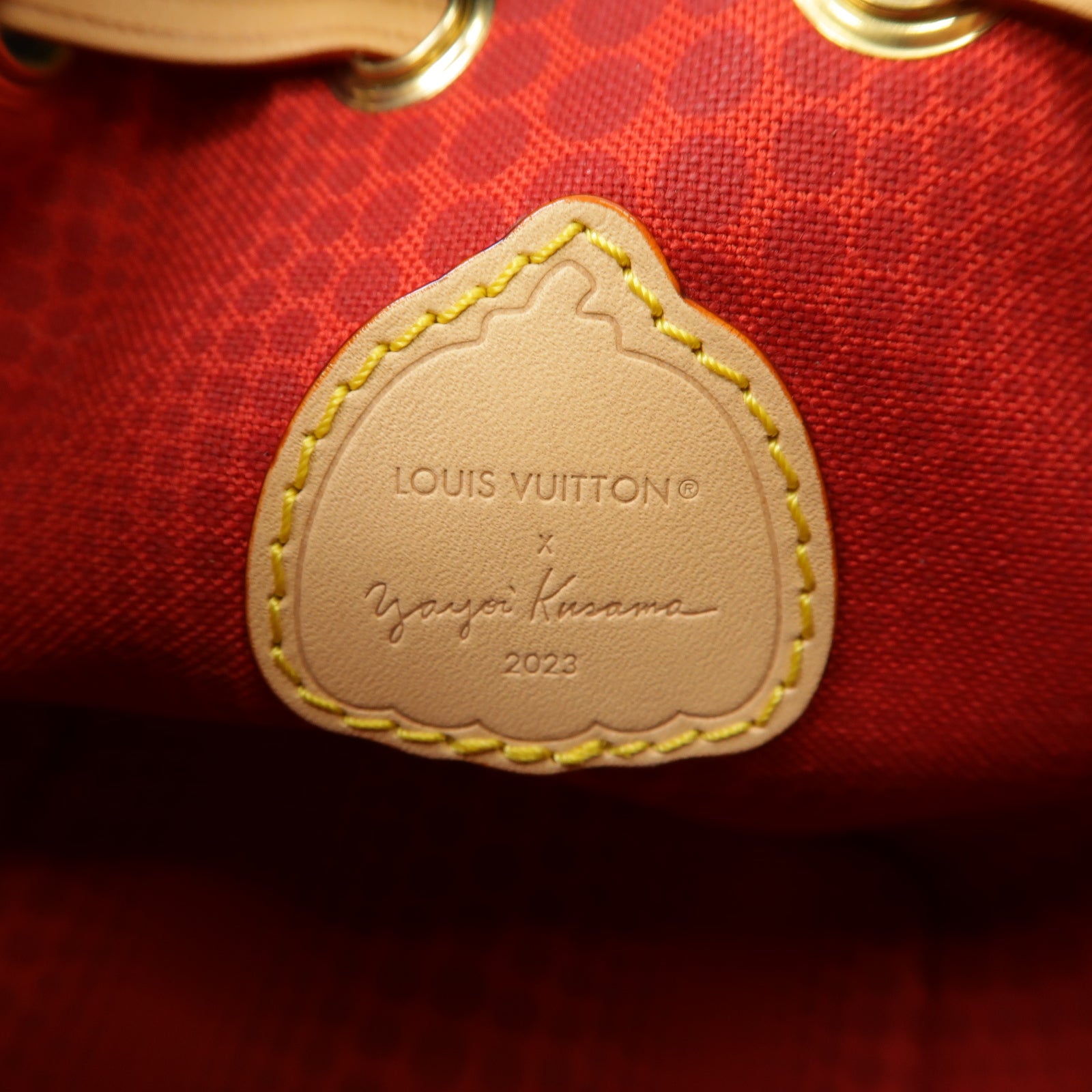 LOUIS VUITTON Monogram LV x YK Nano Noe金扣手挽肩背兩用袋啡色/彩色