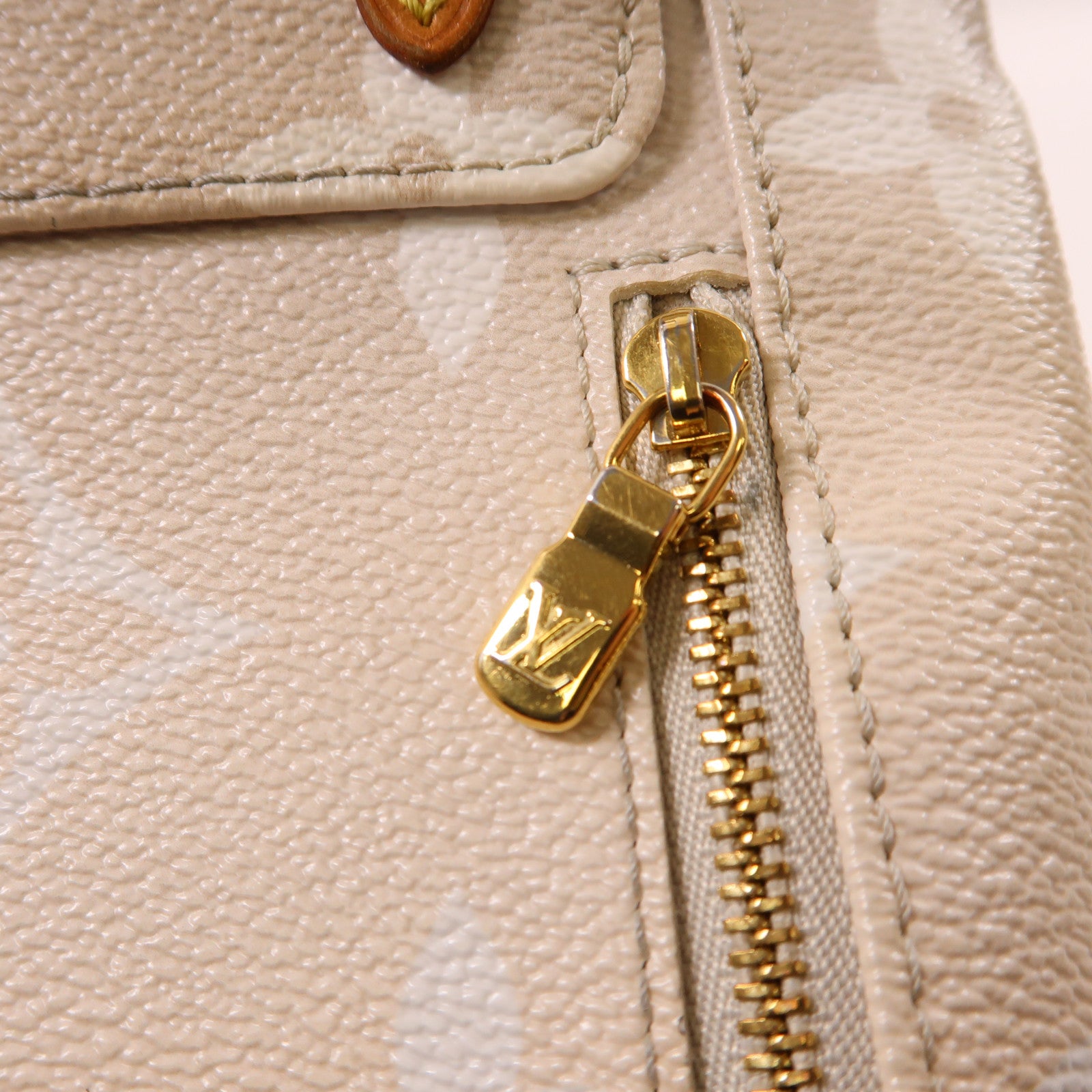 LOUIS VUITTON Monogram Giant Tiny Backpack金扣背包