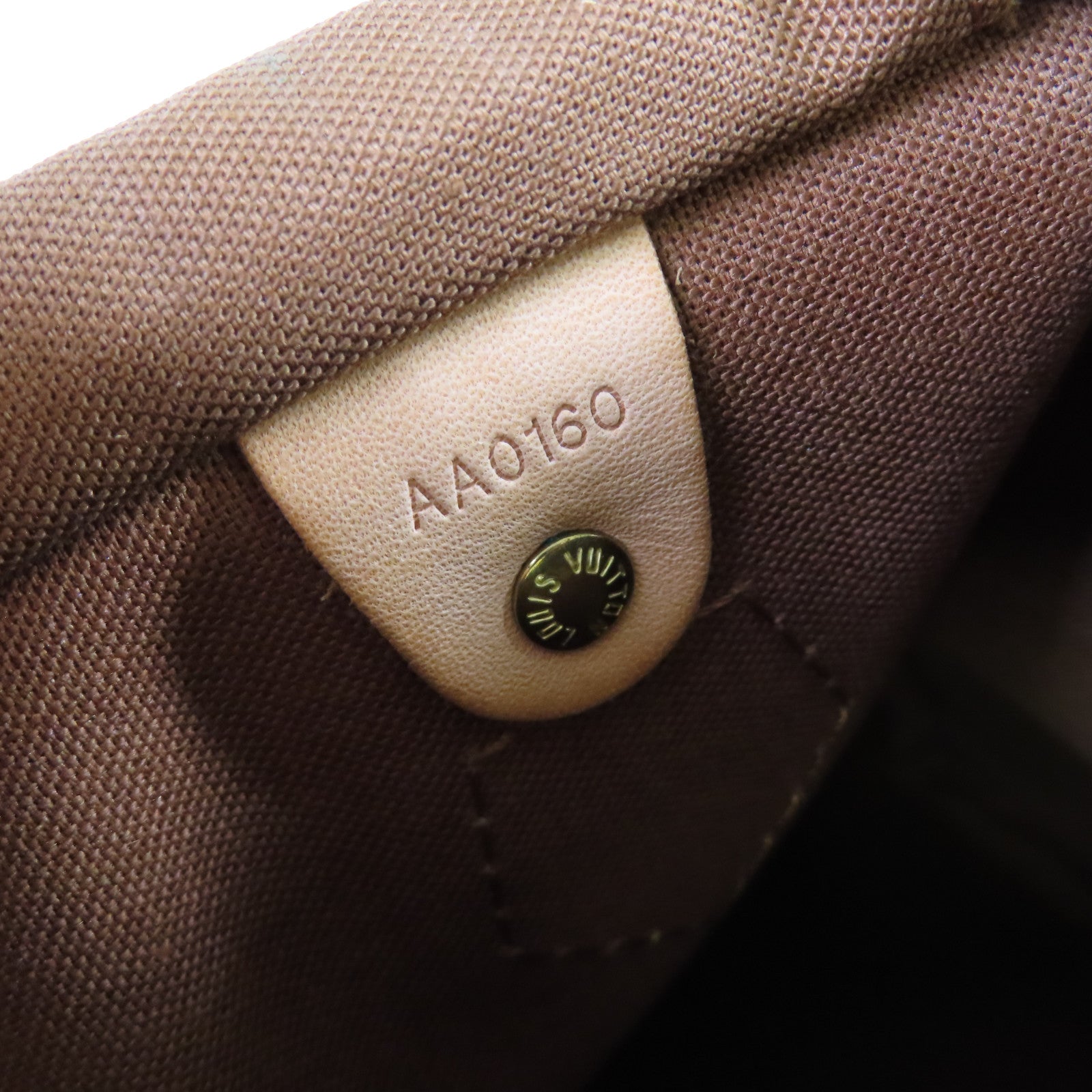 LOUIS VUITTON Monogram Speedy 25金扣手挽袋啡色