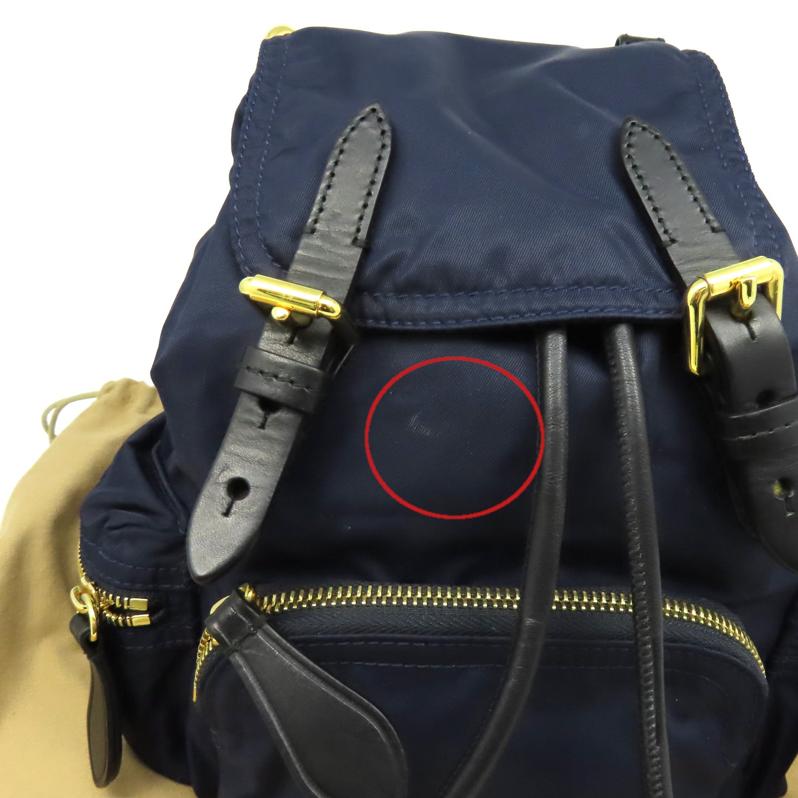 BURBERRY 尼龍Backpack背包寶藍色