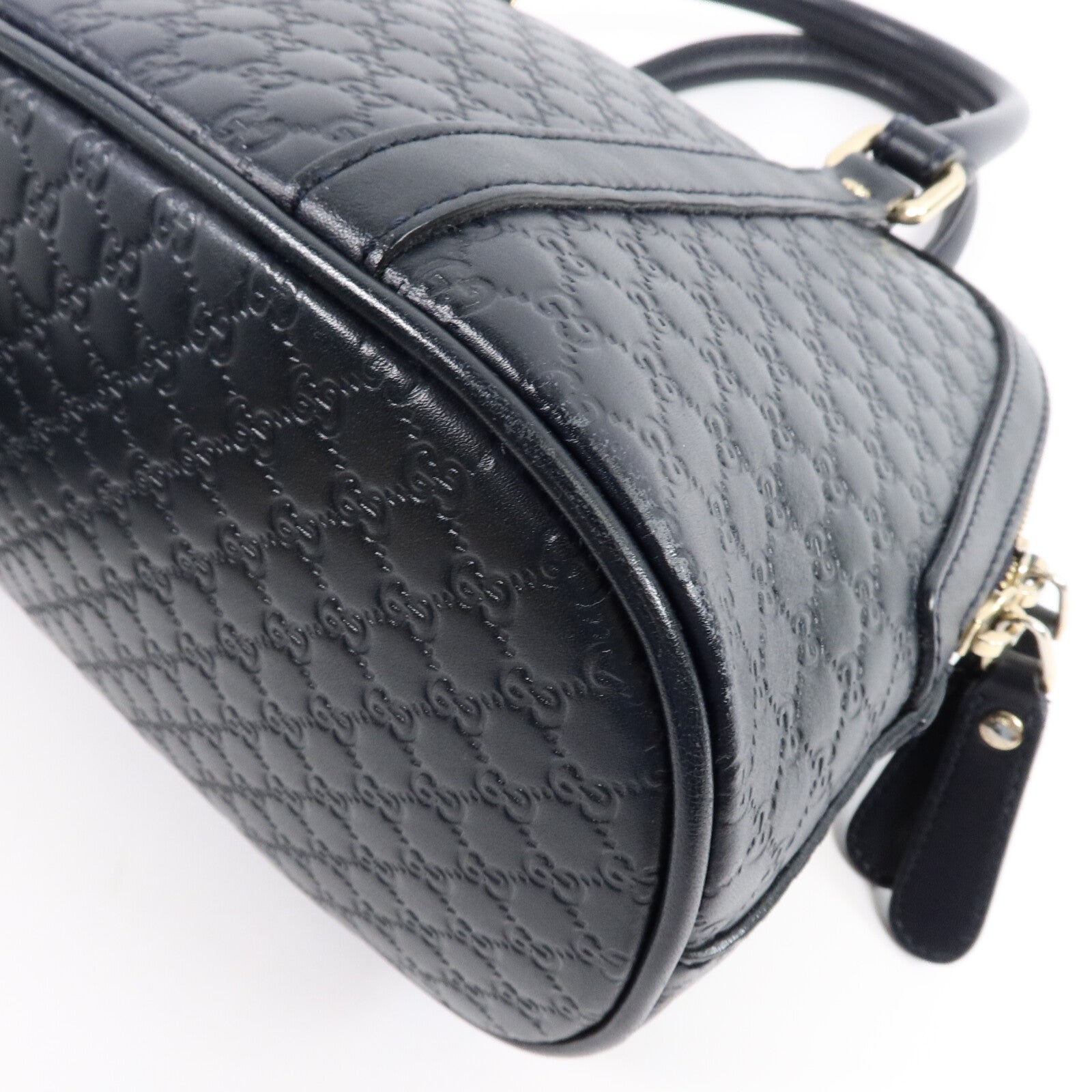 GUCCI 牛皮皮革Guccissima手挽肩背兩用袋