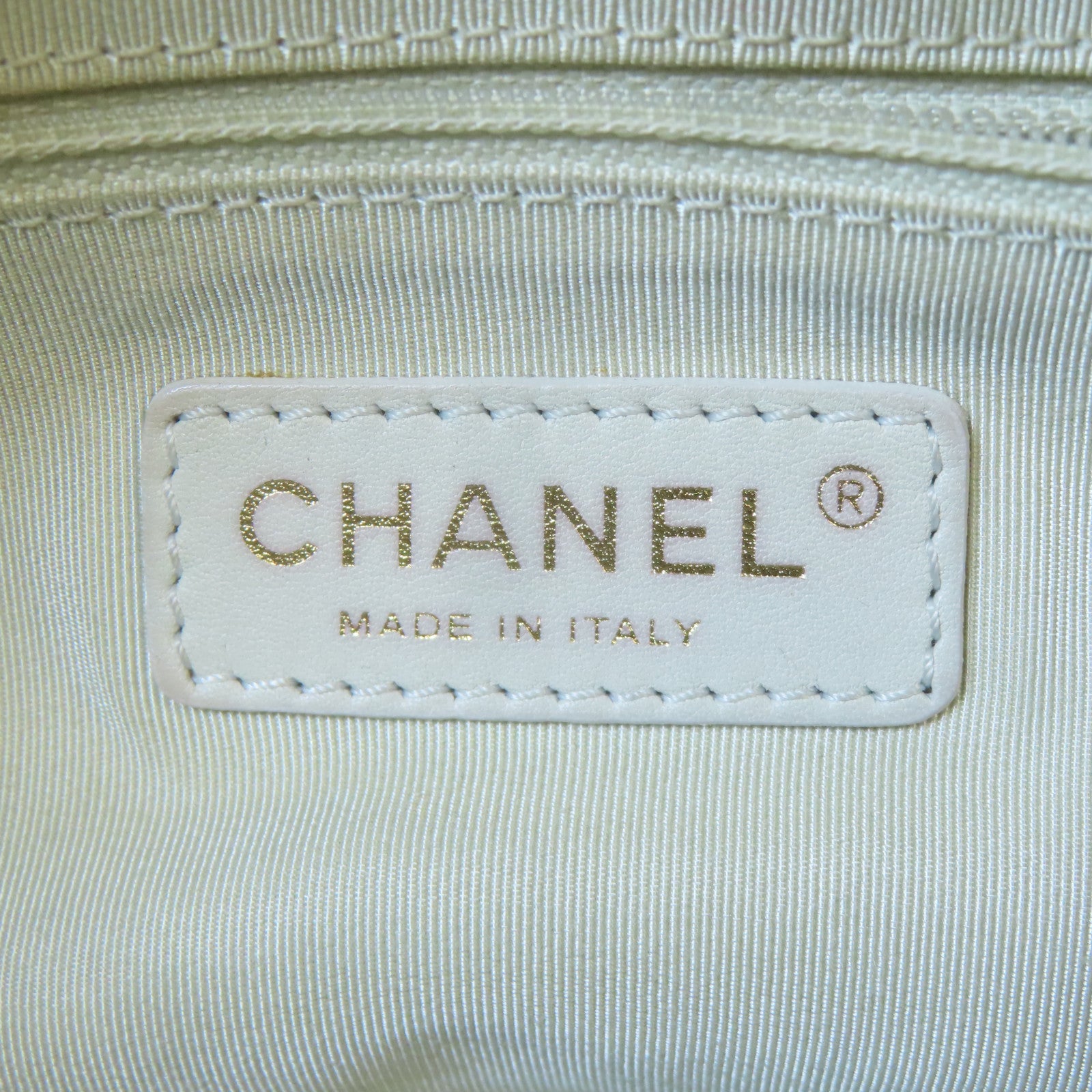 CHANEL【激減優惠】 皮革Shoulder Bag金扣肩背袋啡色