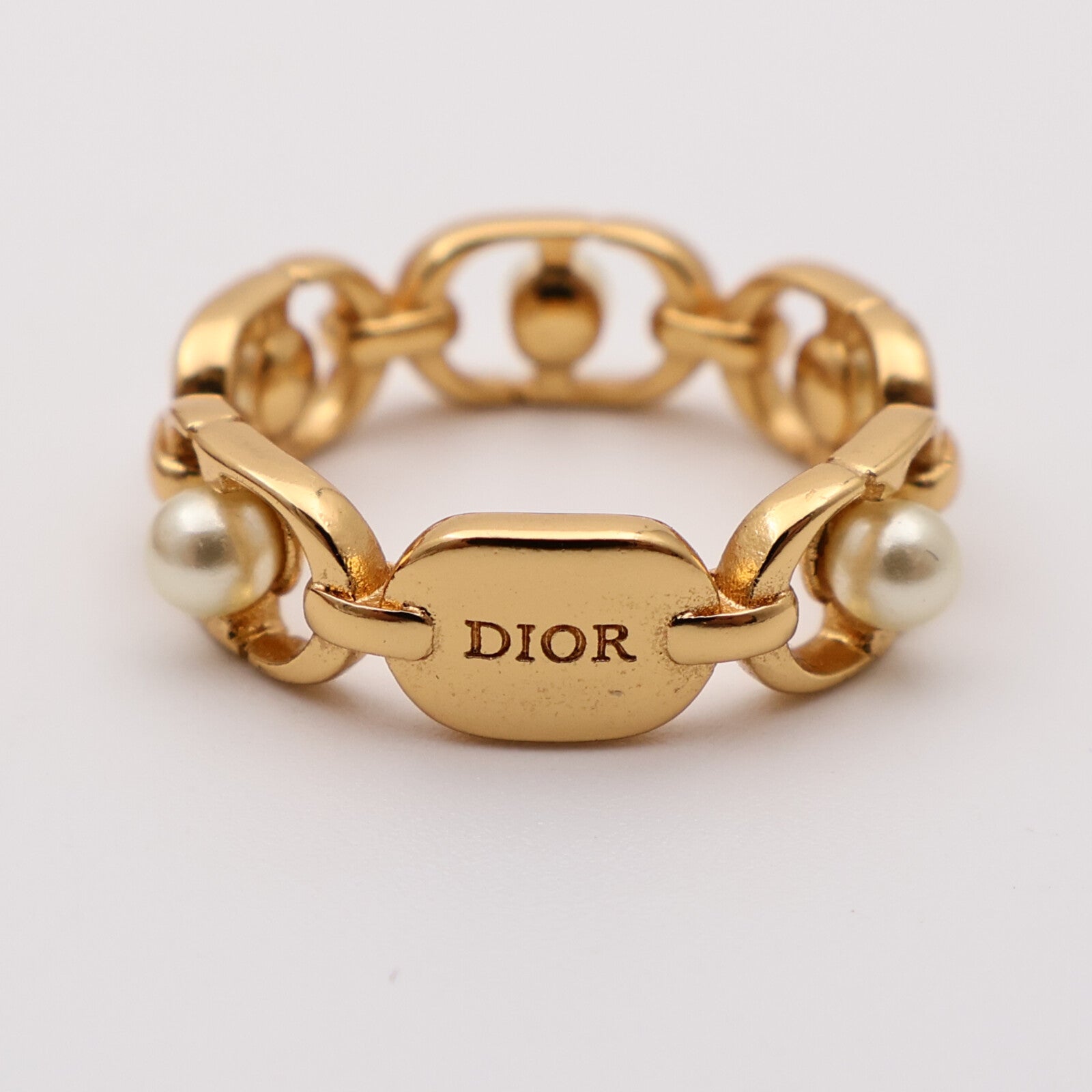 Dior 金屬30 Montaigne Jolie戒指US#4