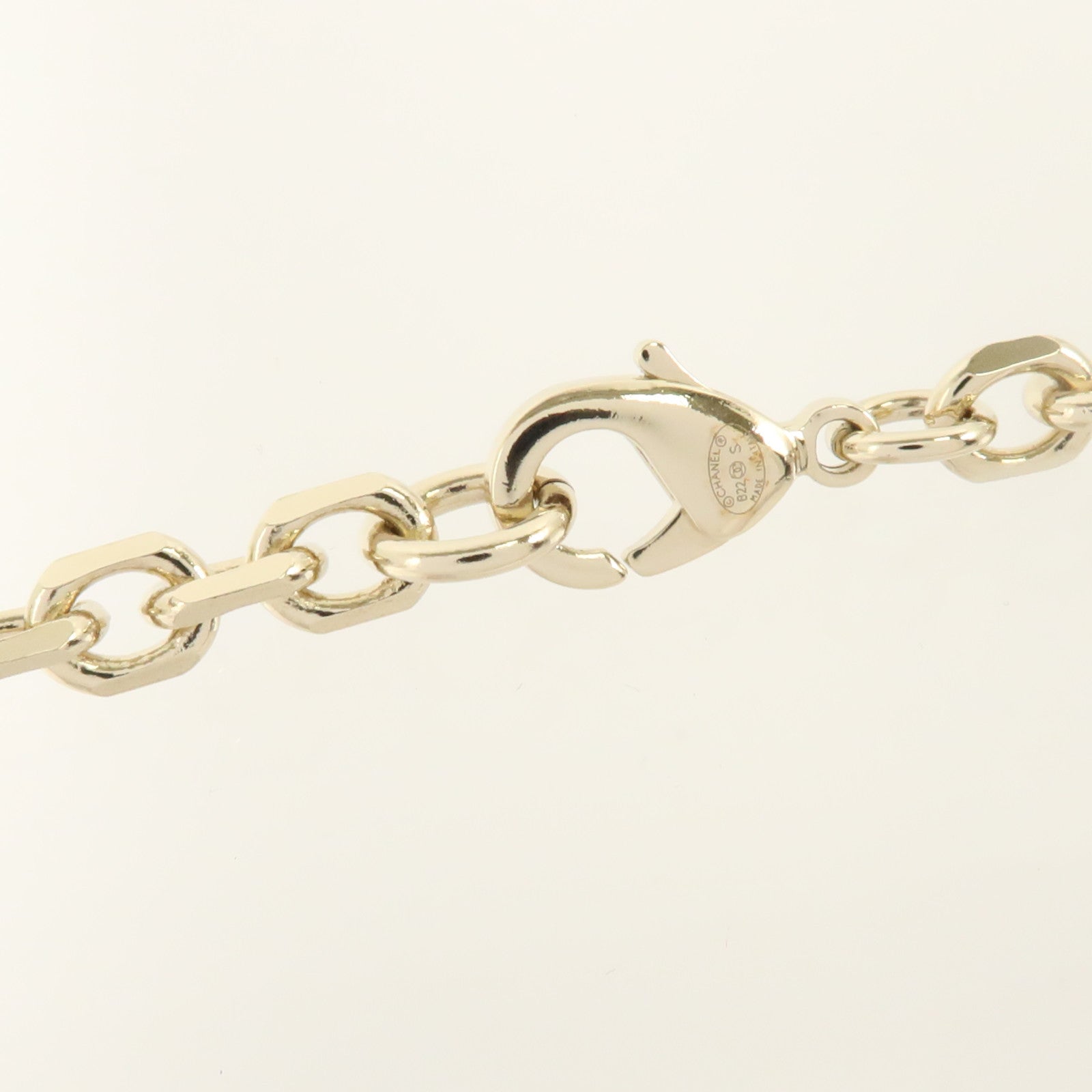 CHANEL 金屬/PVC Pendant Necklace項鏈