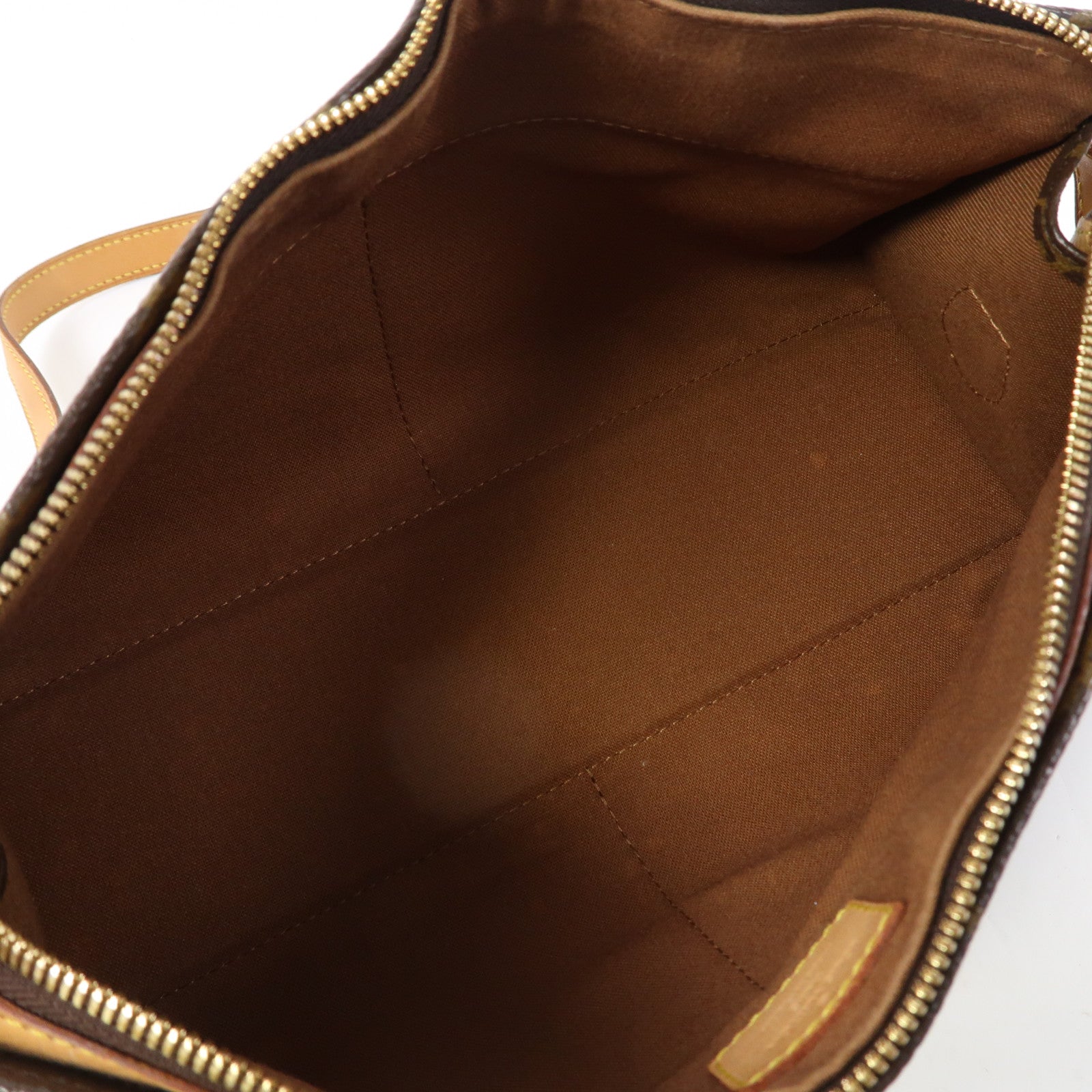 LOUIS VUITTON Monogram Popincourt金扣肩背袋啡色