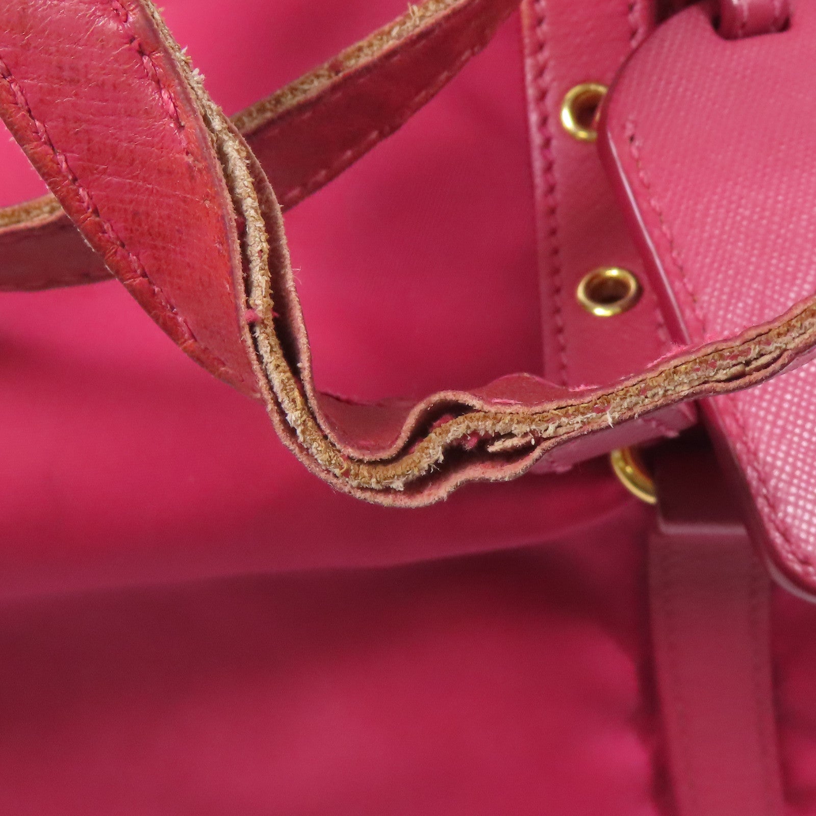 PRADA 尼龍Shoulder Bag金扣手挽肩背兩用袋