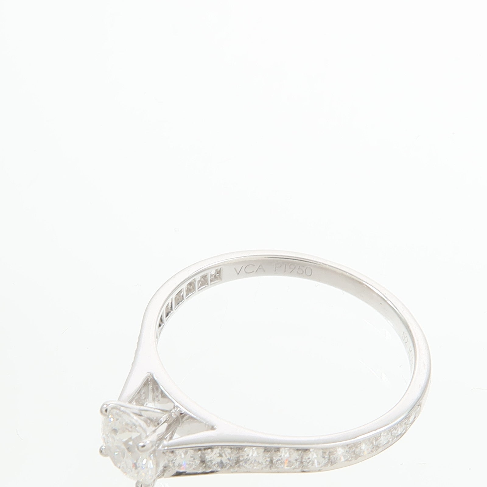 Van Cleef & Arpels PT950鉑金Diamond Ring鑽石戒指