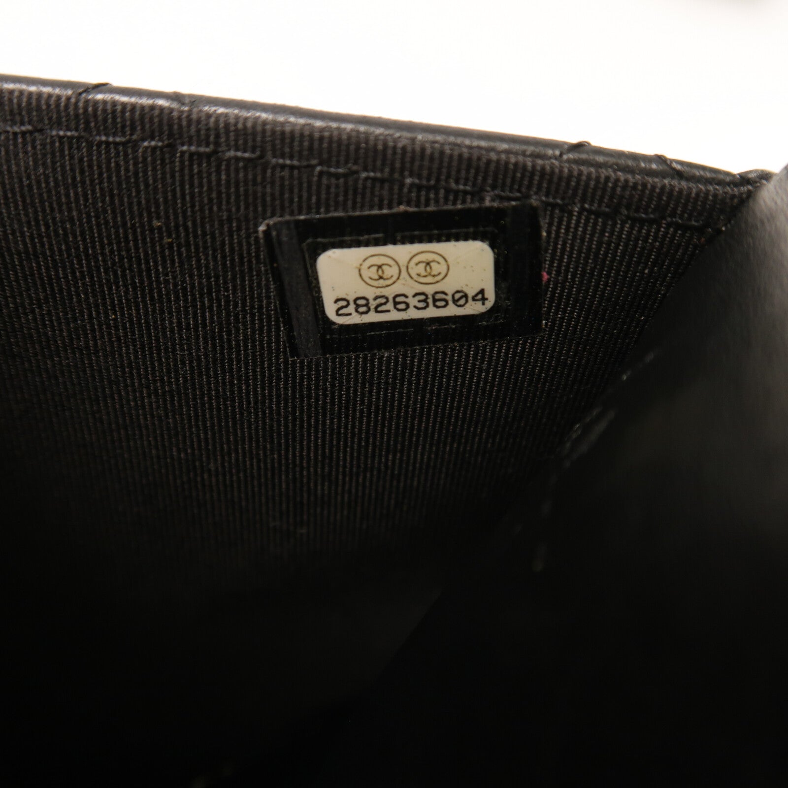 CHANEL 羊皮皮革WOC Wallet On Chain金扣肩背袋