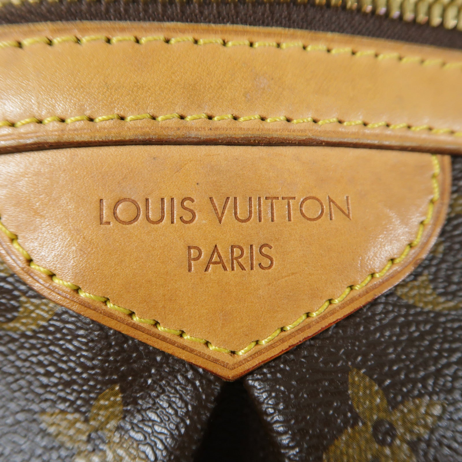 LOUIS VUITTON LV GHW Tivoli GM Shoulder Bag M40144 Monogram Brown