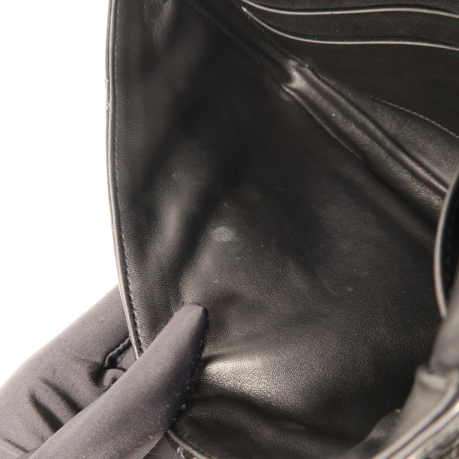 Dior 漆皮皮革Shoulder Bag銀扣肩背袋