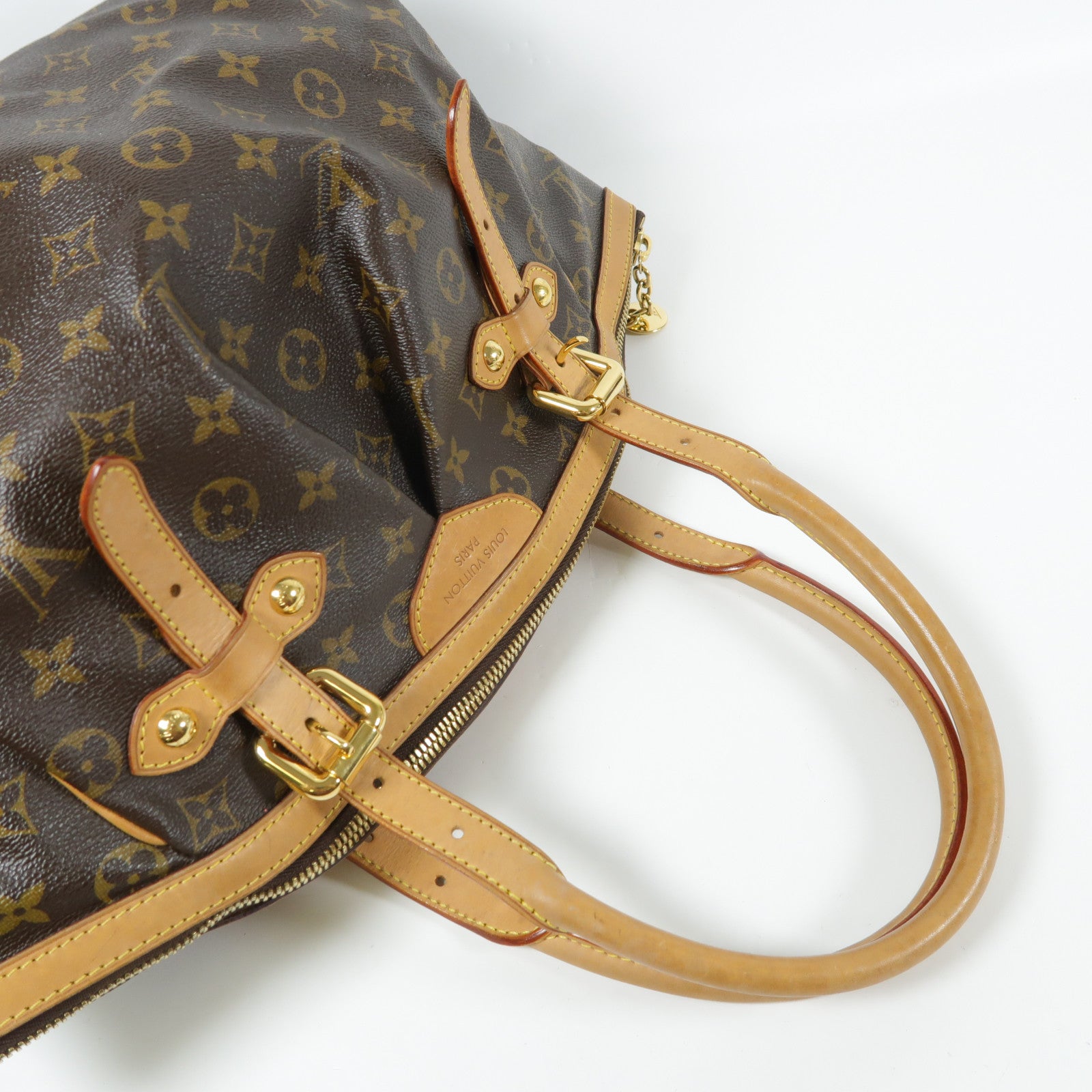 LOUIS VUITTON Monogram Tivoli GM金扣肩背袋