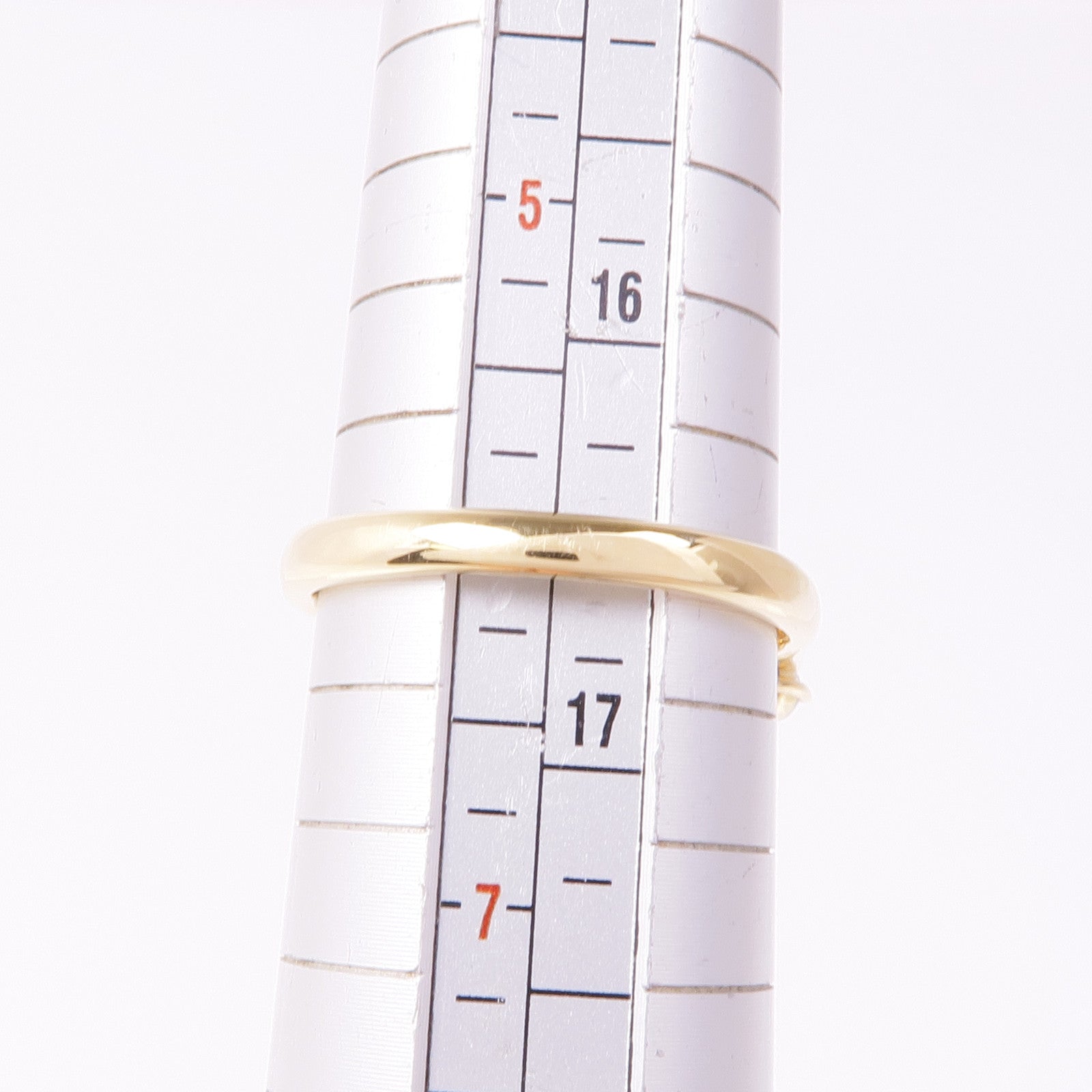 JEWELRY 18K黃金Citrine Ring黃水晶/鑽石戒指US#5.75