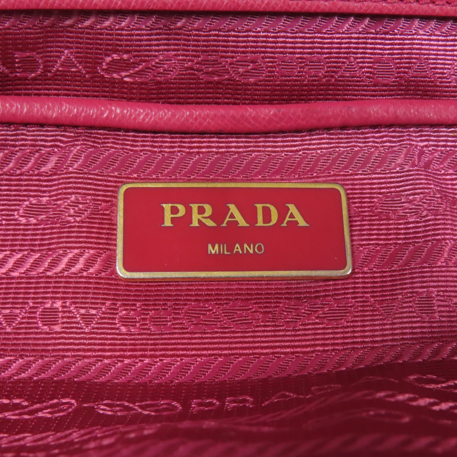 PRADA 尼龍Shoulder Bag金扣手挽肩背兩用袋