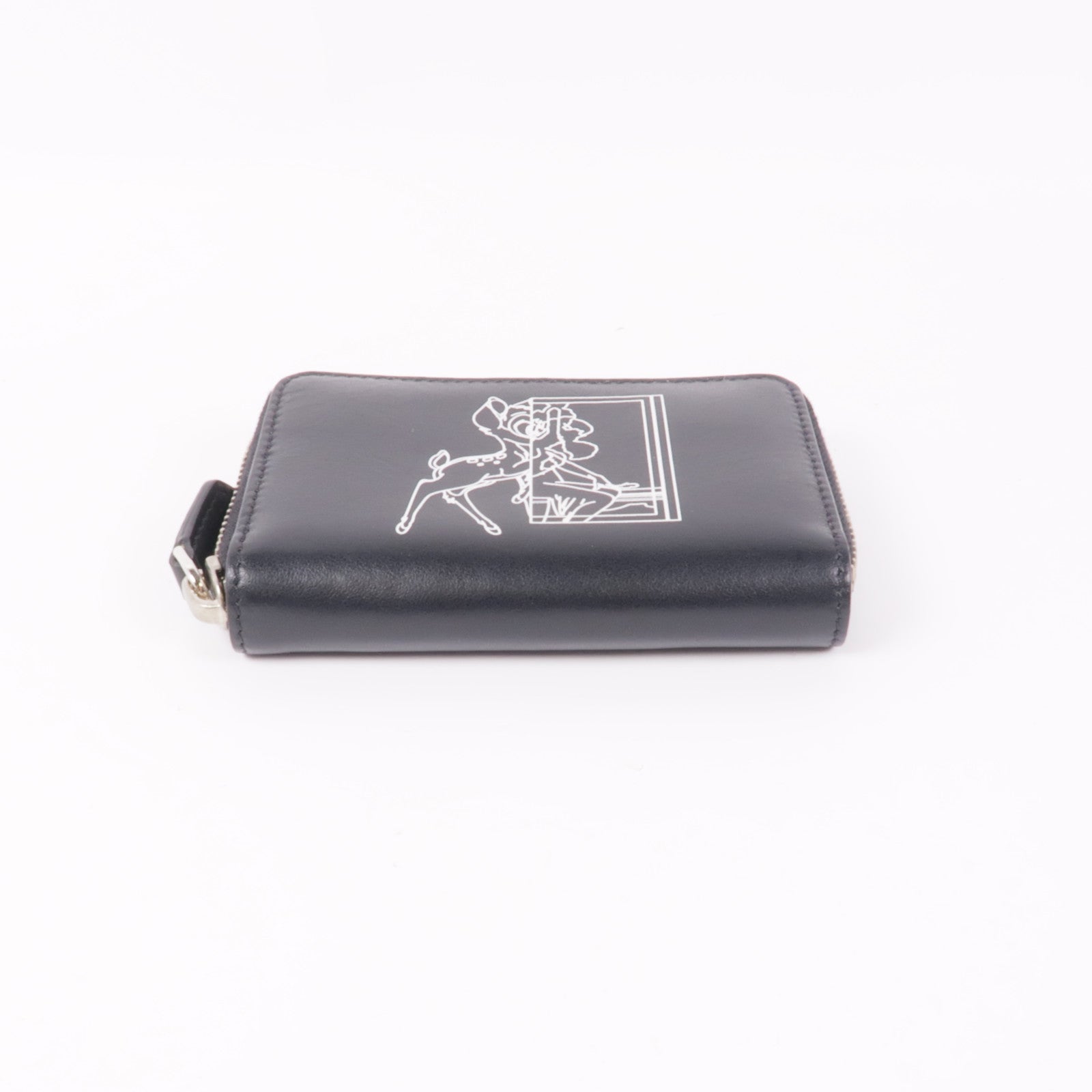 GIVENCHY 【激減優惠】牛皮皮革Card/Coin Case銀扣零錢包/卡片套