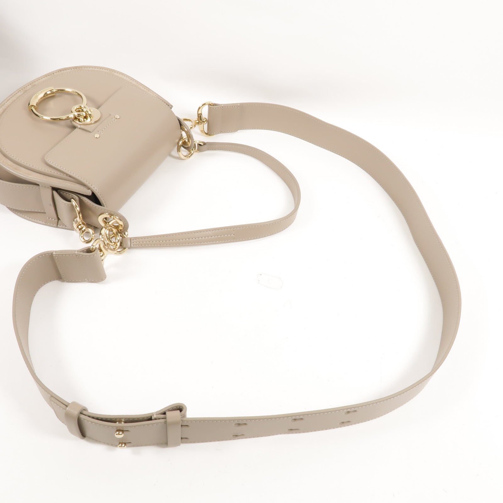 Chloe 牛皮皮革Small Tess手挽肩背兩用袋