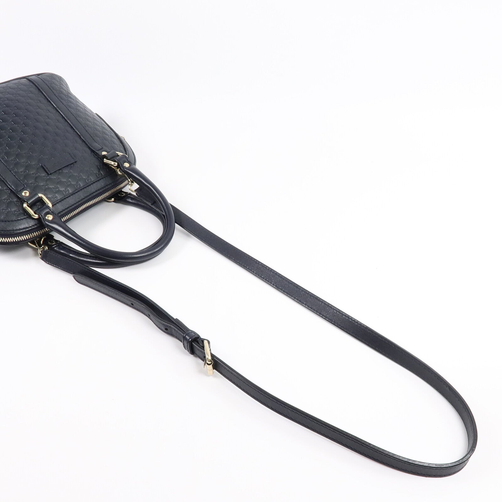 GUCCI 牛皮皮革Guccissima手挽肩背兩用袋