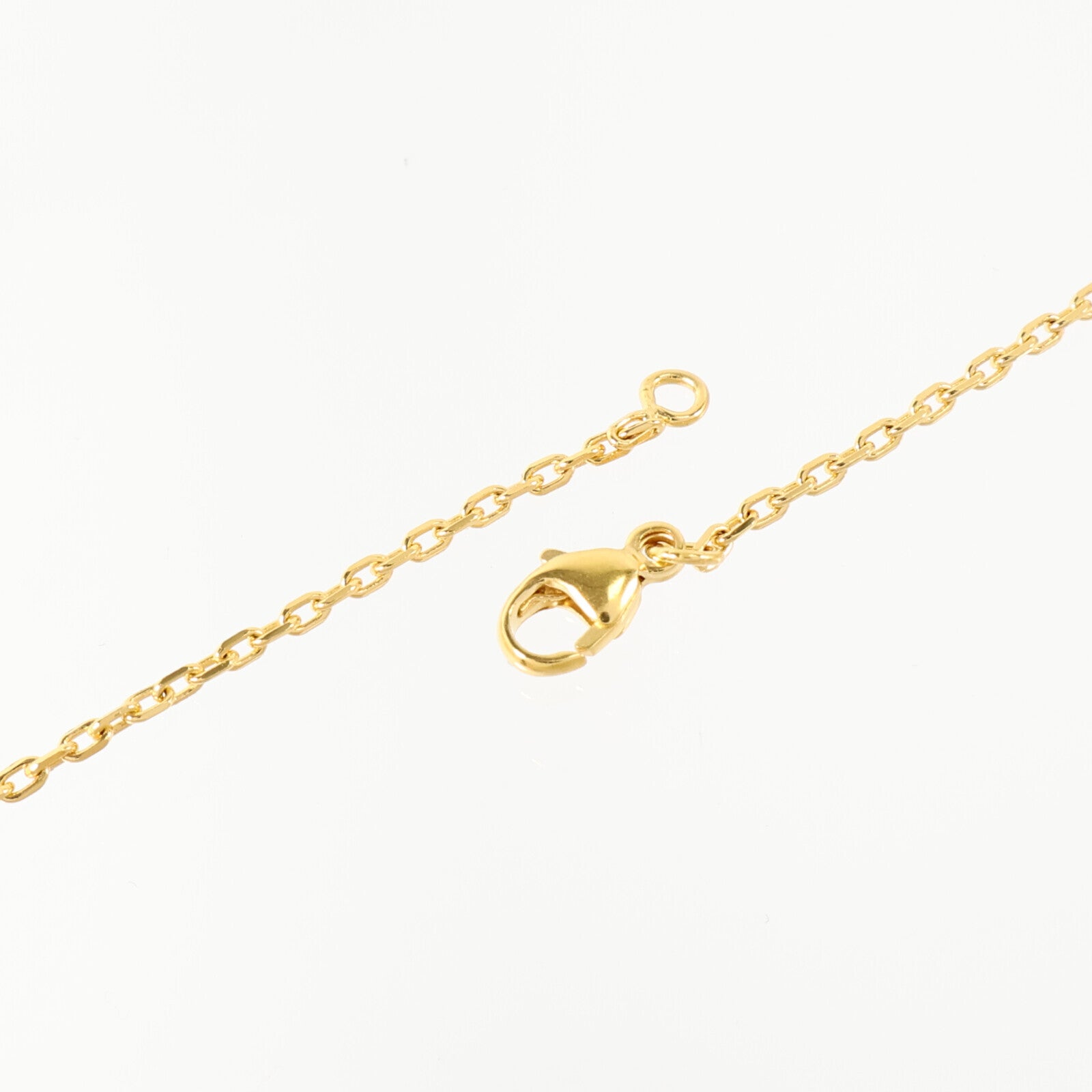 HERMES 金屬/琺瑯Mini Pop H Necklac金扣項鏈Marron Glace