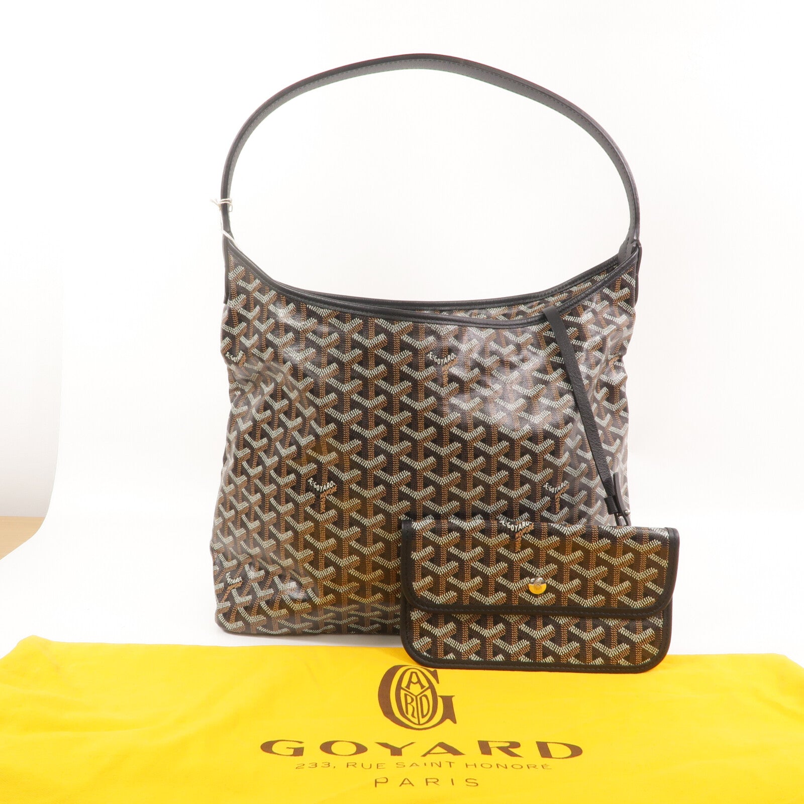 GOYARD 塗層帆布Boheme Hobo肩背袋