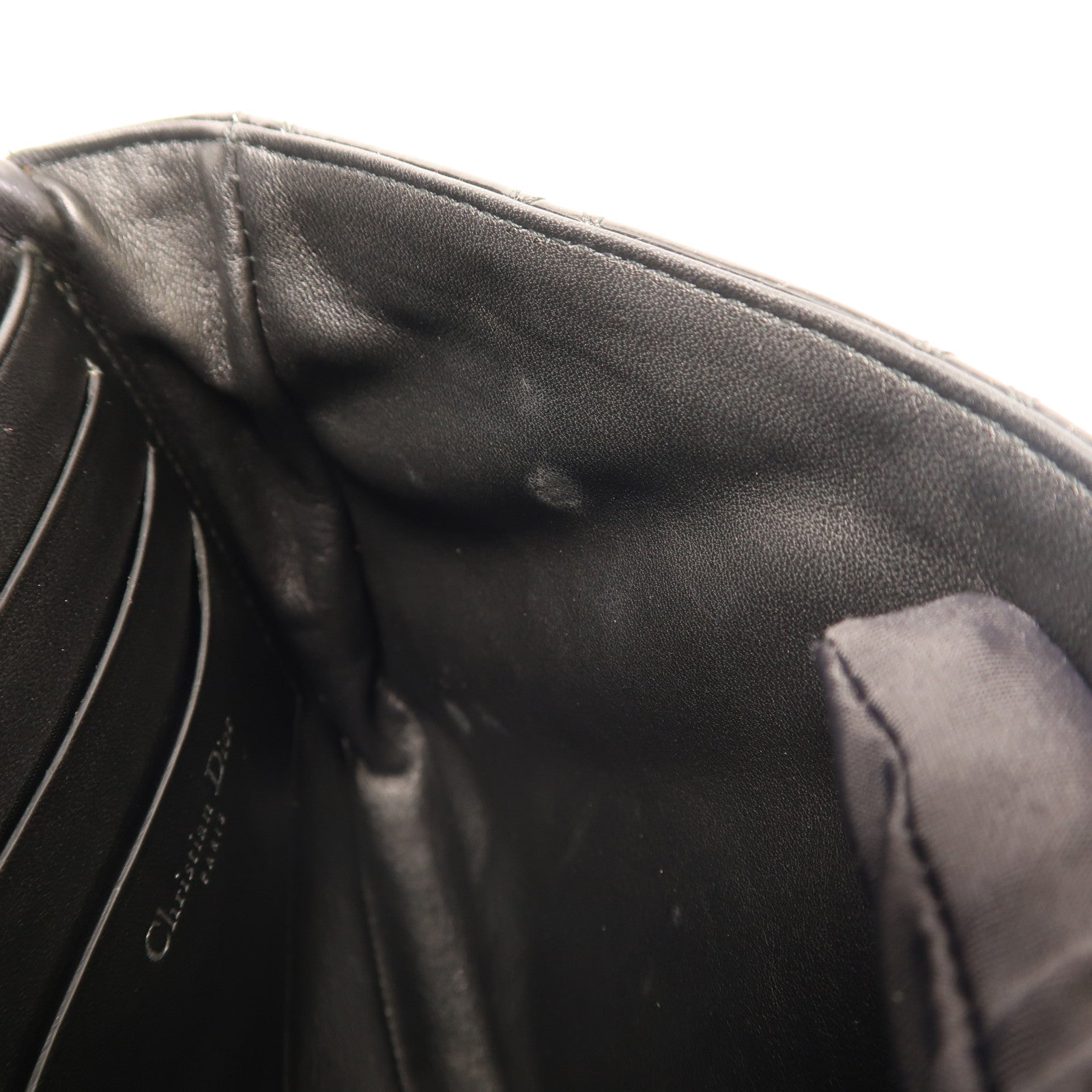 Dior 漆皮皮革Shoulder Bag銀扣肩背袋