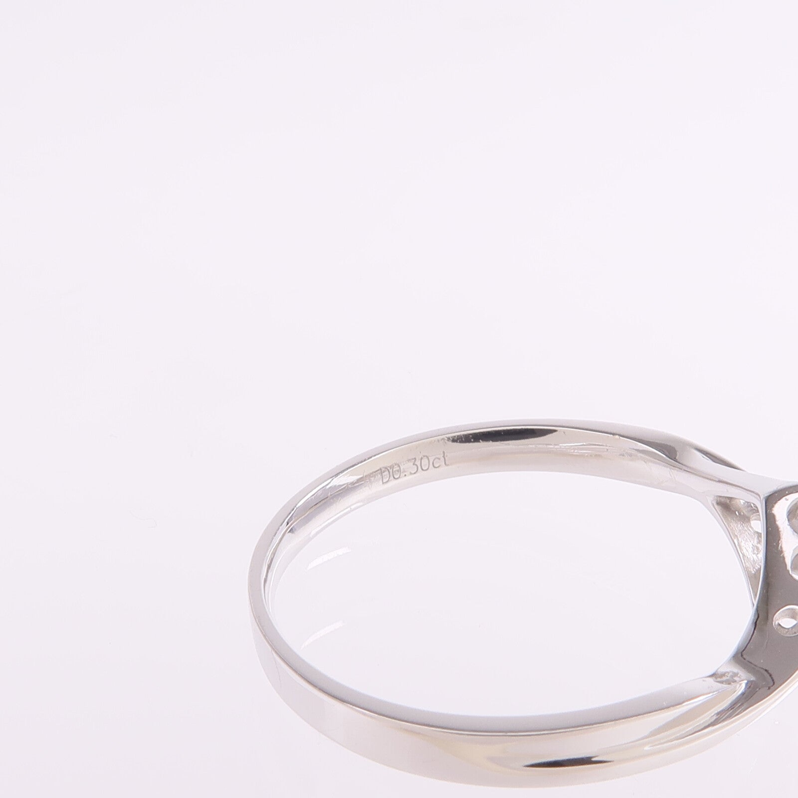 JEWELRY 【激減優惠】18K白金Diamond Ring鑽石戒指US#6.75
