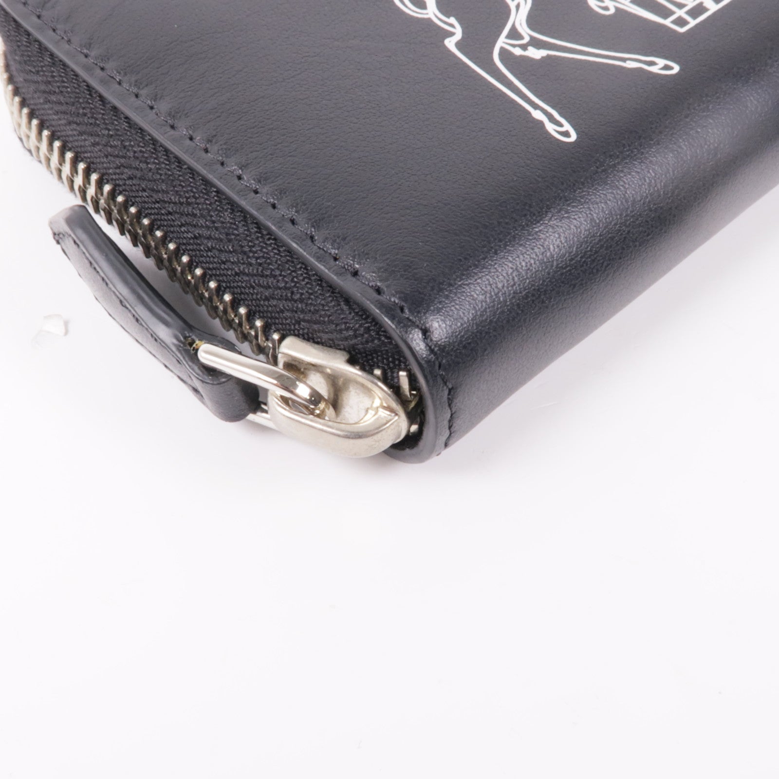 GIVENCHY 【激減優惠】牛皮皮革Card/Coin Case銀扣零錢包/卡片套