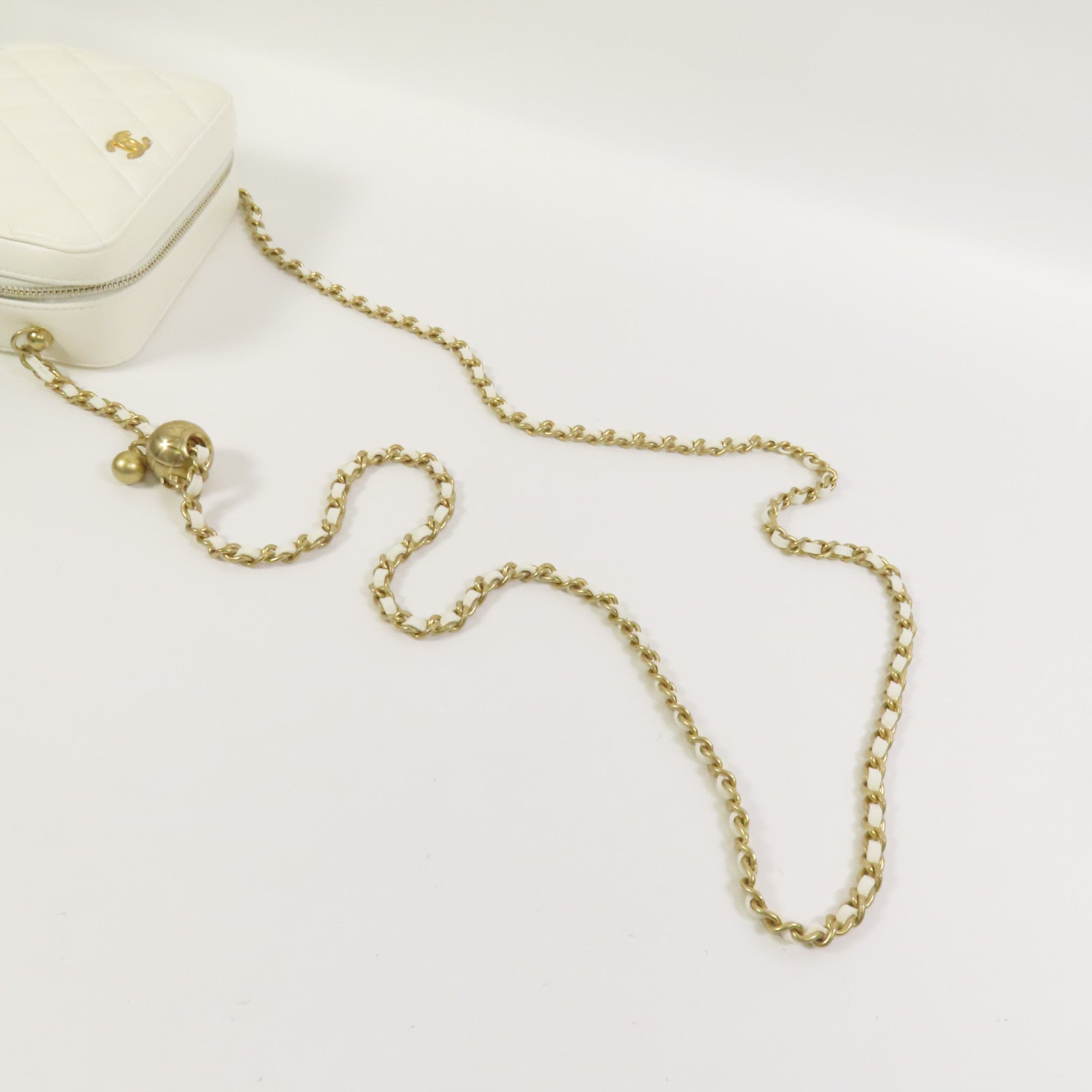 CHANEL 【激減優惠】羊皮皮革Shoulder Bag金扣肩背袋