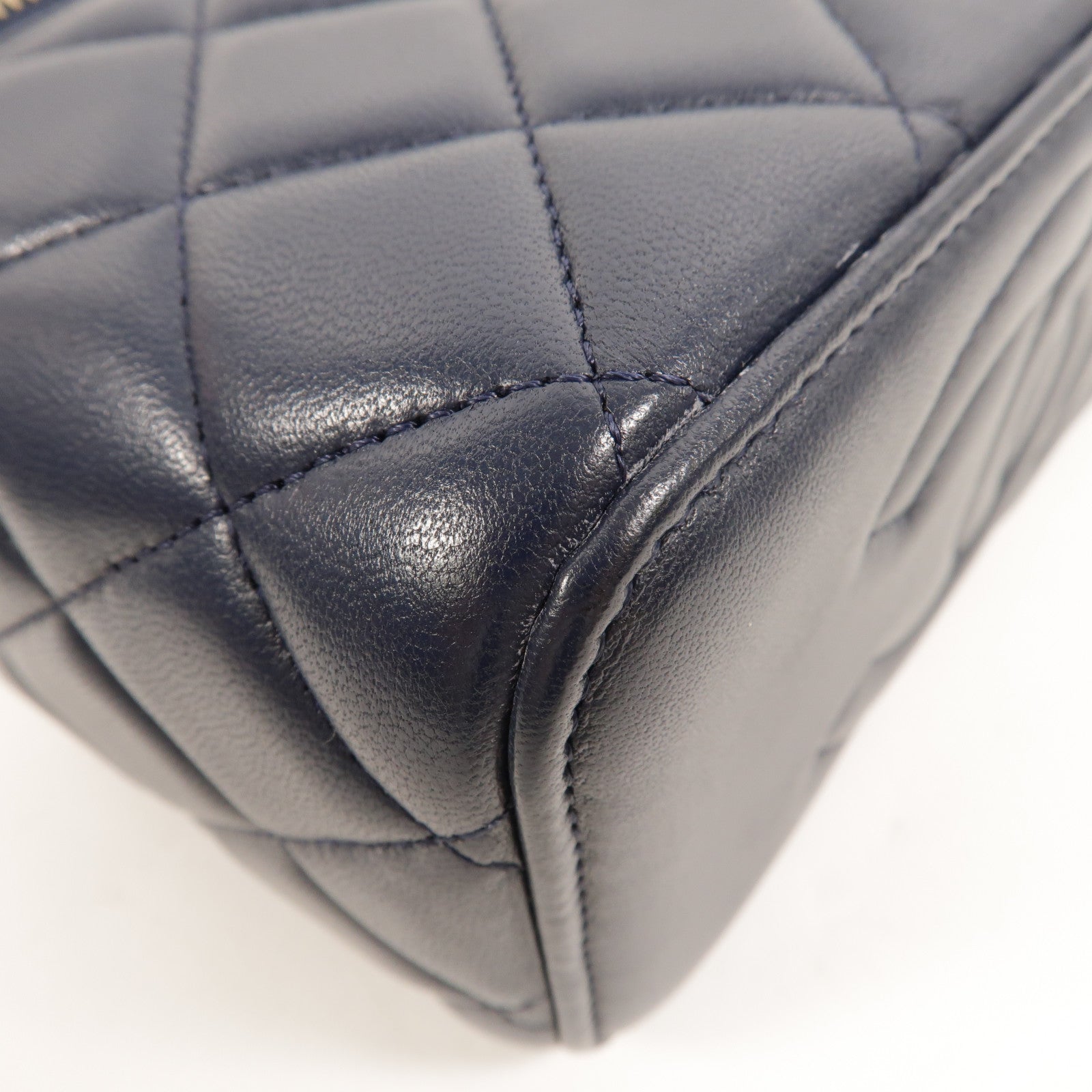 CHANEL 羊皮皮革Top Handle Vanity Case手挽肩背兩用袋