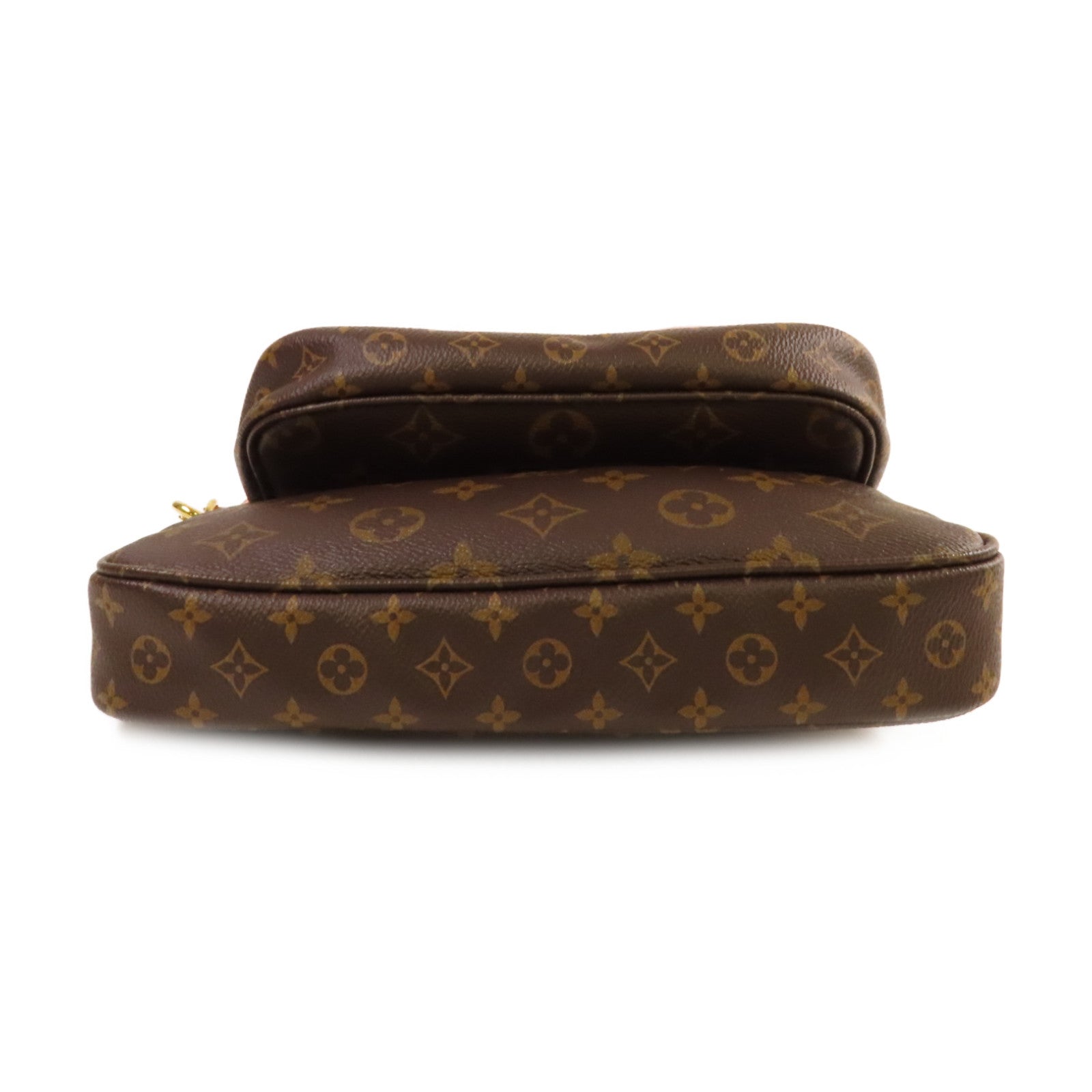 LOUIS VUITTON 【激減優惠】Monogram Multi Pochette Accessoires Shoulder Bag金扣肩背袋啡色