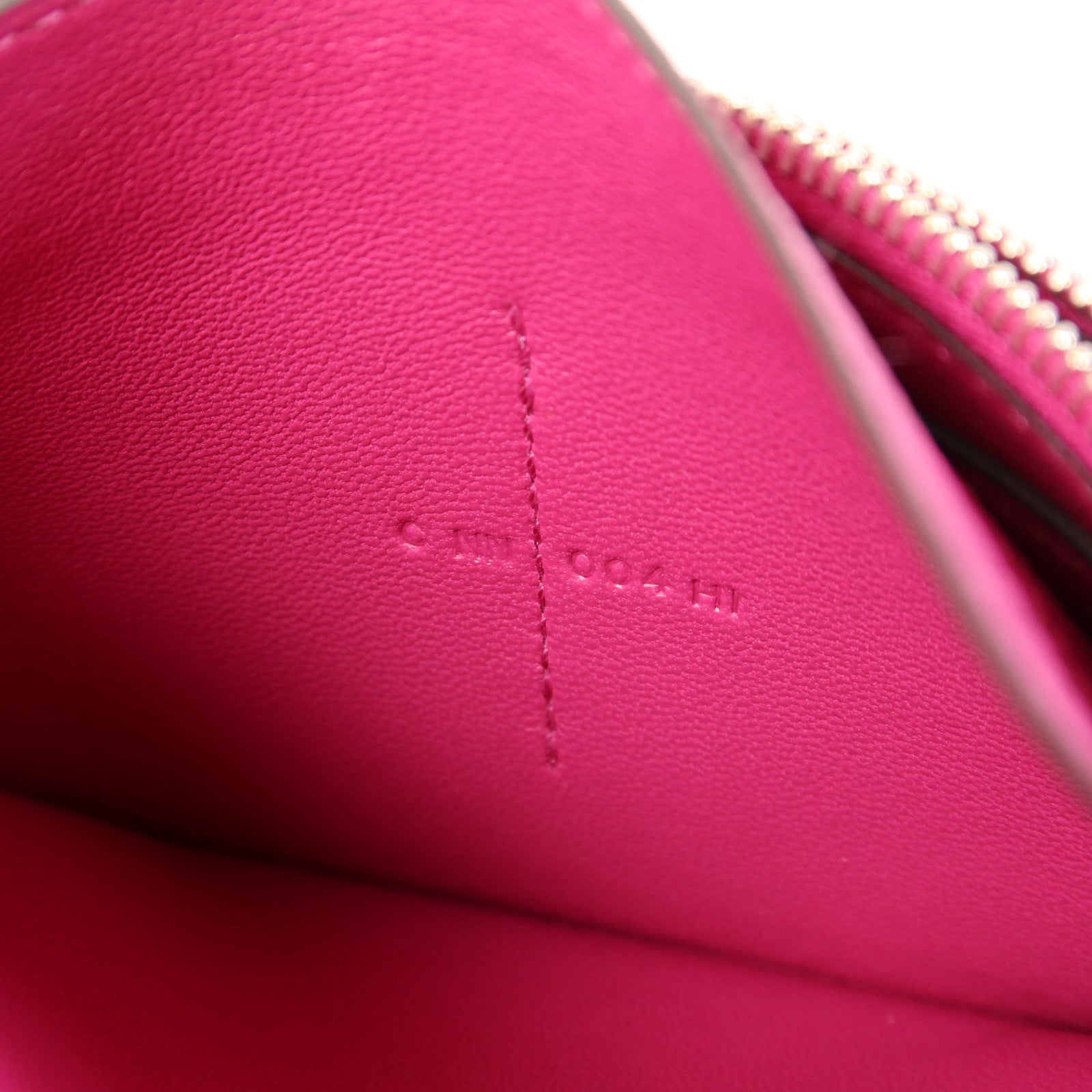 HERMES Evercolor皮革Dogon Compact Wallet銀扣錢包