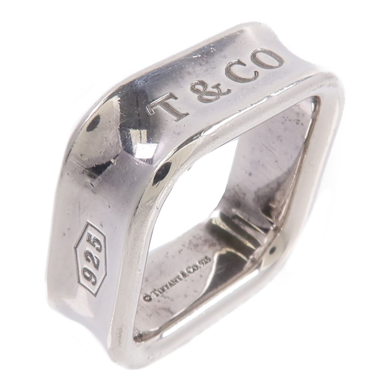 TIFFANY＆CO 925純銀Square Ring戒指