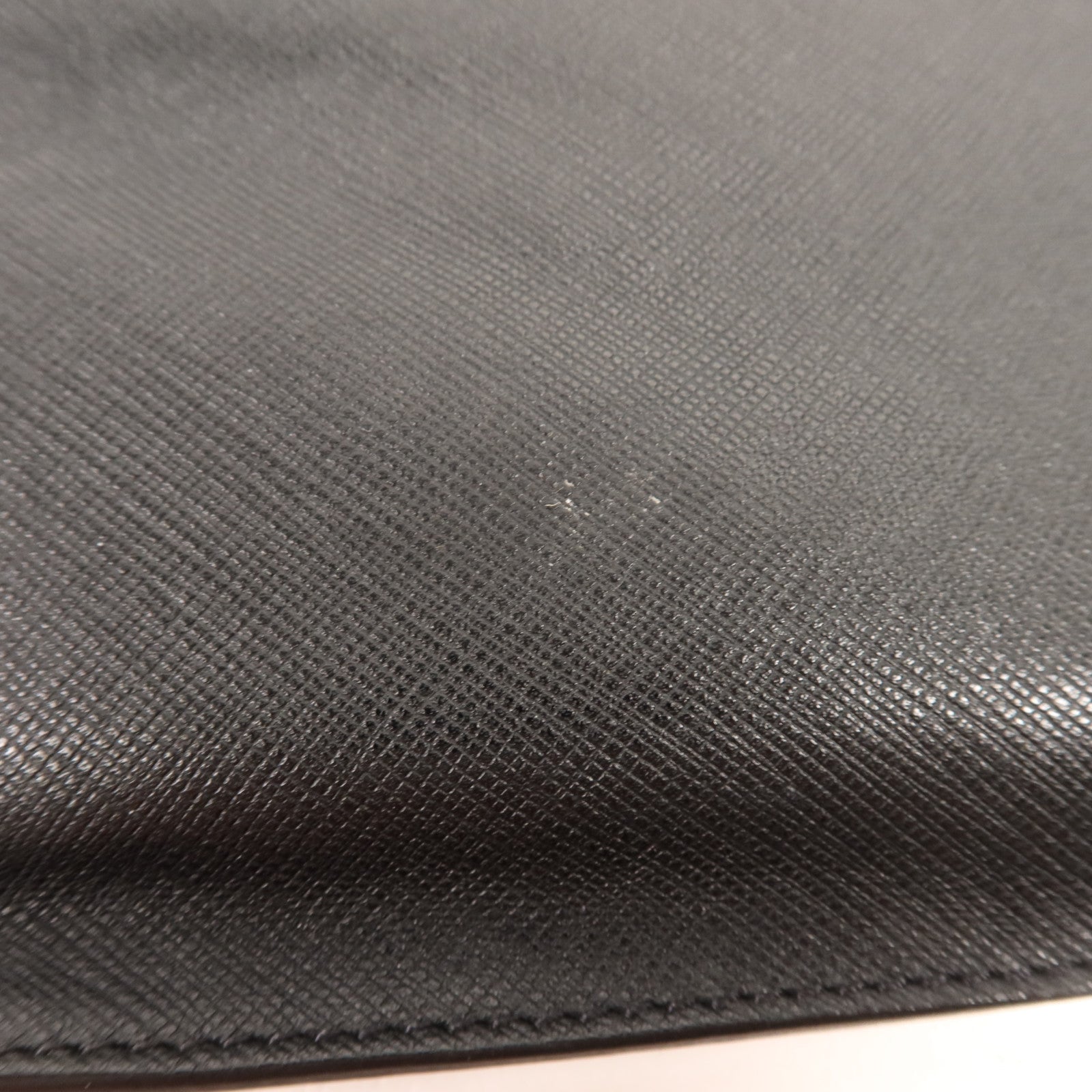 VERSACE 牛皮皮革Clutch Bag銀扣手拿包