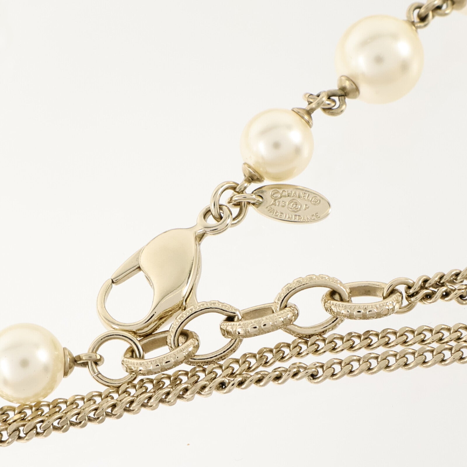 CHANEL PVC/金屬Necklace項鏈