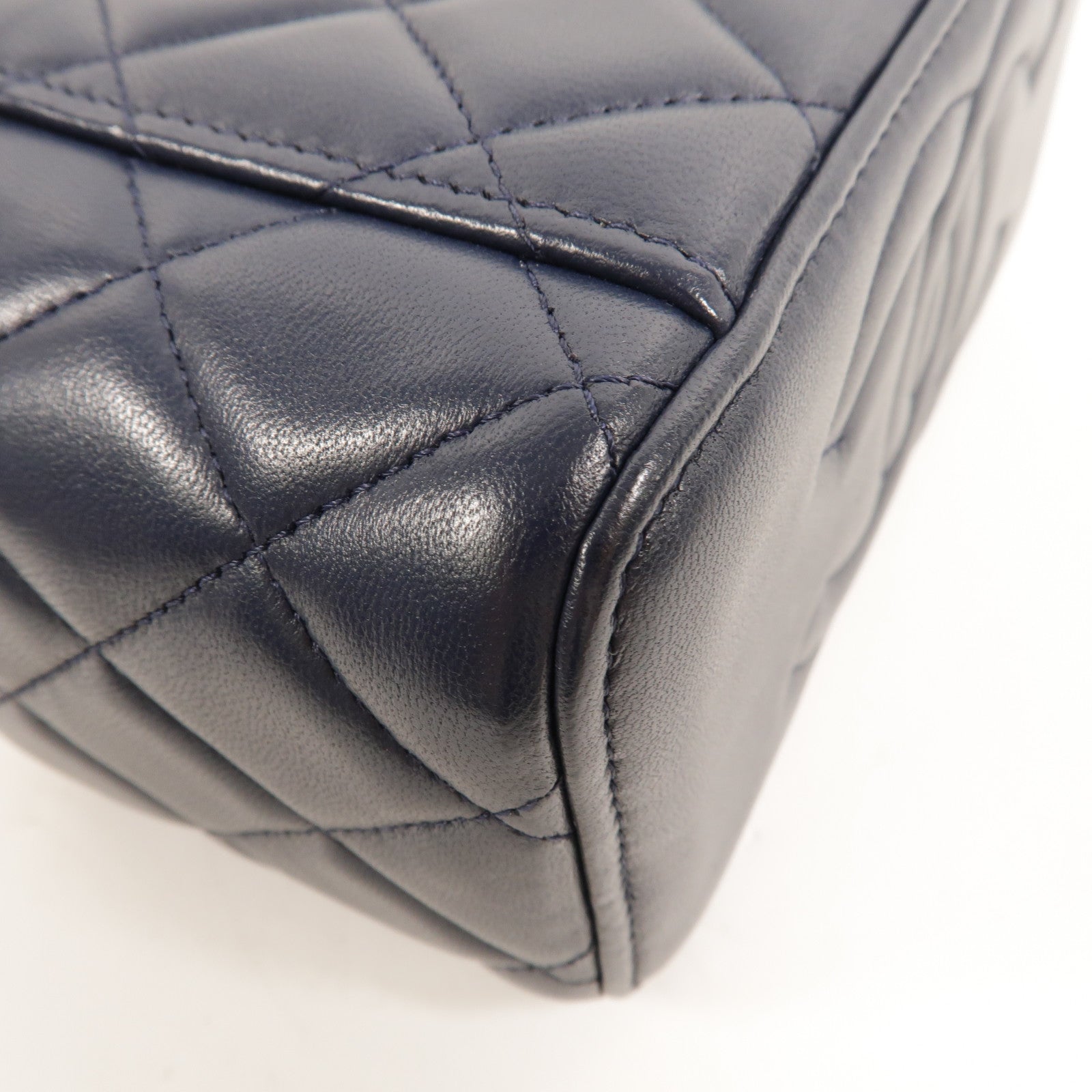 CHANEL 羊皮皮革Top Handle Vanity Case手挽肩背兩用袋